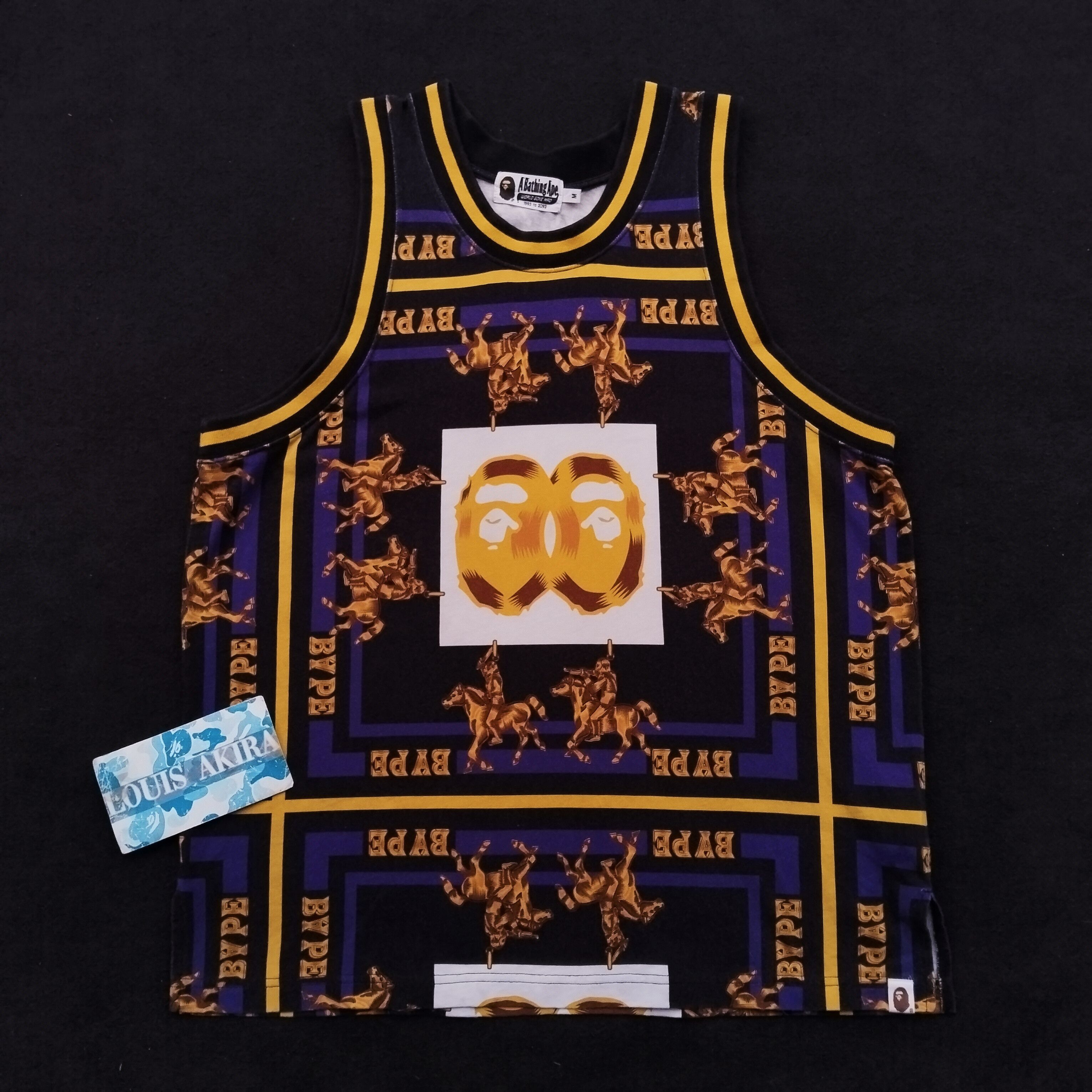 Bape Double Ape Head Tank Top (2021) Size US M / EU 48-50 / 2 - 1 Thumbnail