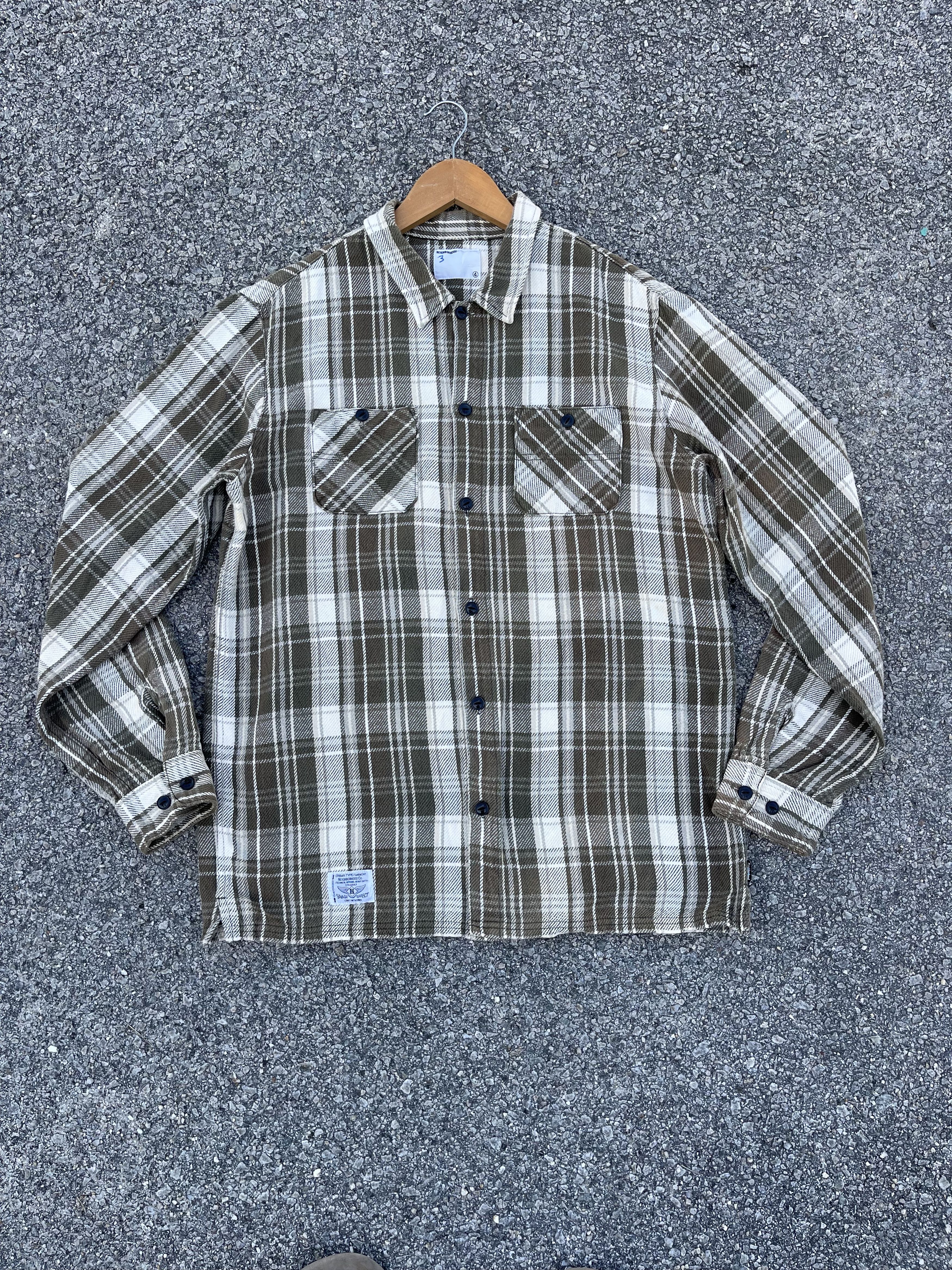 Neighborhood Neighborhood Heavy Flannel Check Shirt US Men's XL Size US XL / EU 56 / 4 - 2 Thumbnail
