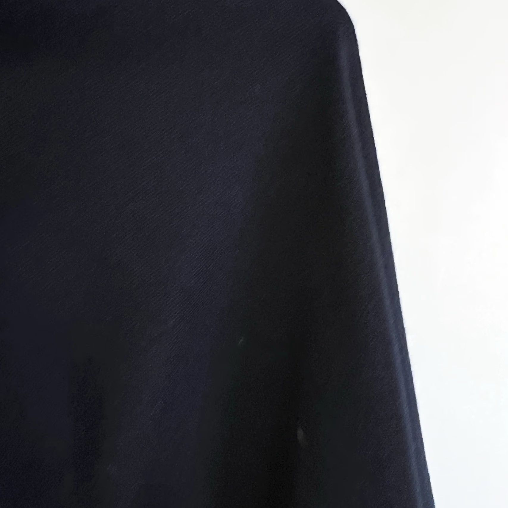 Vintage VINTAGE 80s Joshua Tree Women's Hooded Cape - One Size Black Casual Overcoat Retro Bohemian Vintage Size ONE SIZE - 2 Thumbnail