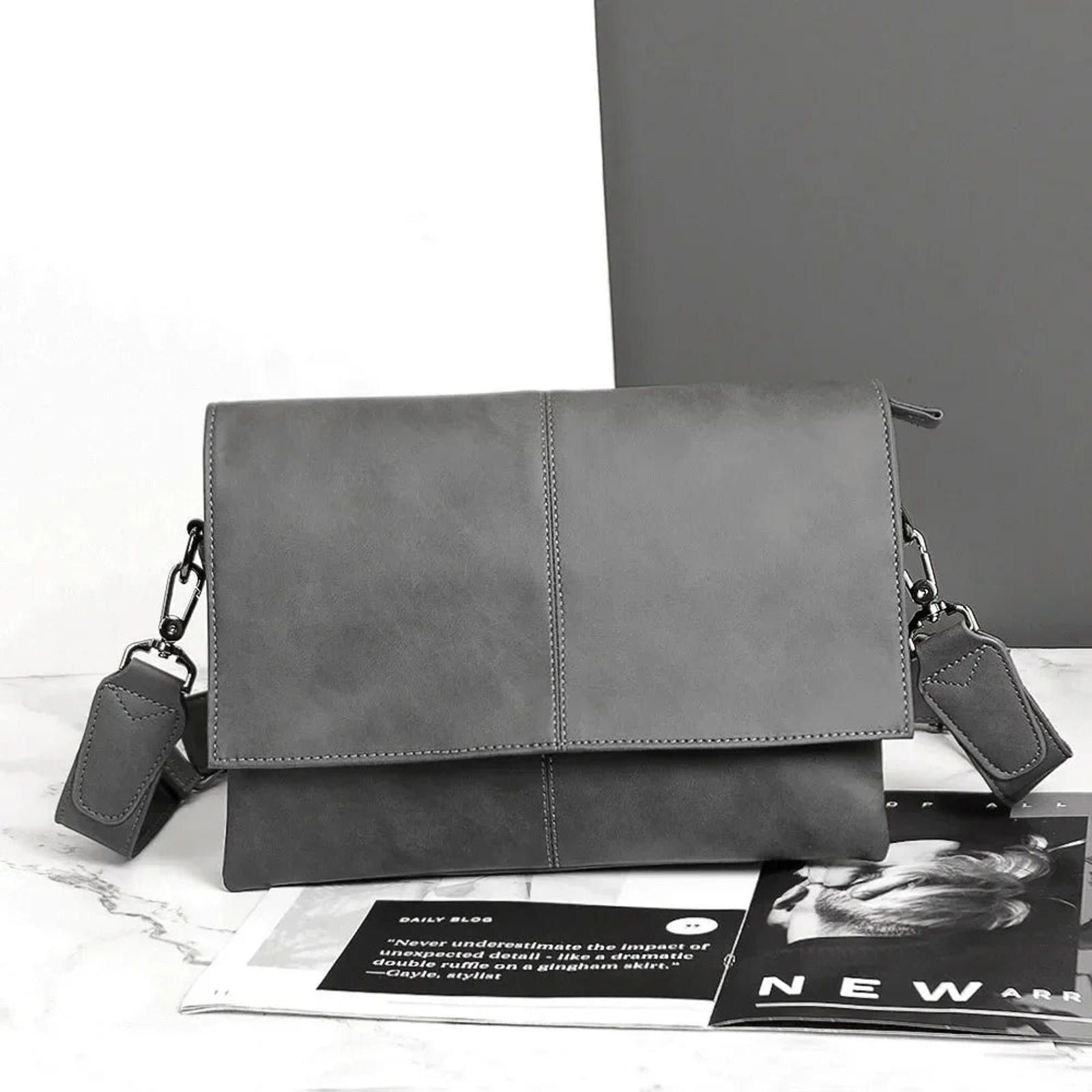 Other Faux Leather Minimal Crossbody Bag Size ONE SIZE - 8 Thumbnail