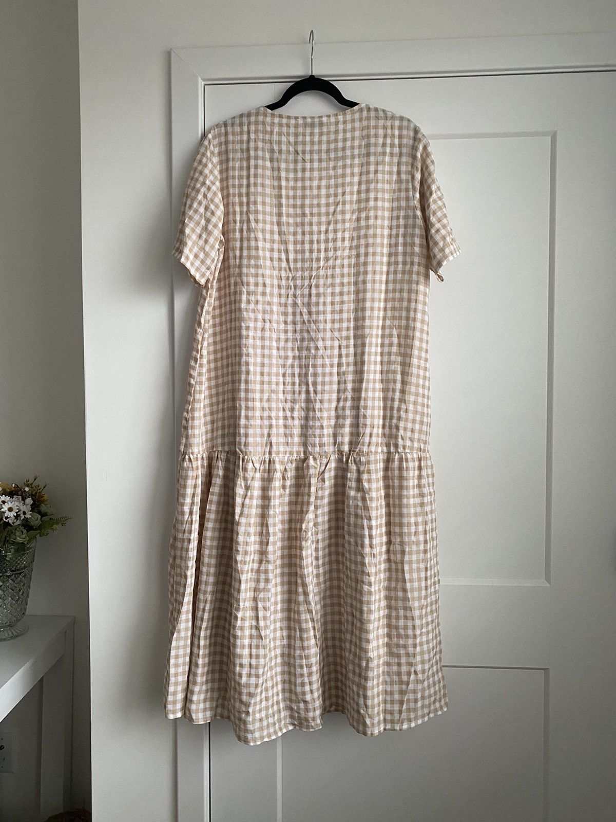 Other Petal And Pup Cream And White New Gingham Dress Sz L Size L / US 10 / IT 46 - 5 Thumbnail