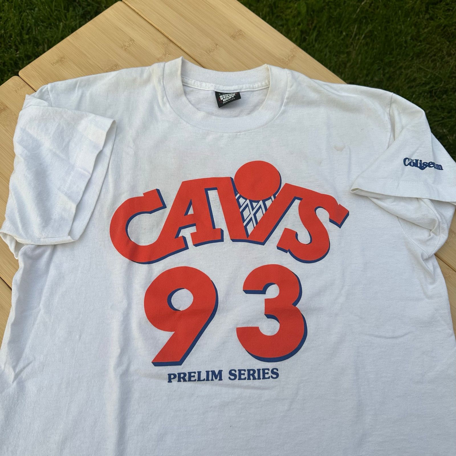 Japanese Brand × NBA Vintage Cleveland Cavs Shirt Screen Stars Best Size Large Size US L / EU 52-54 / 3 - 6 Thumbnail