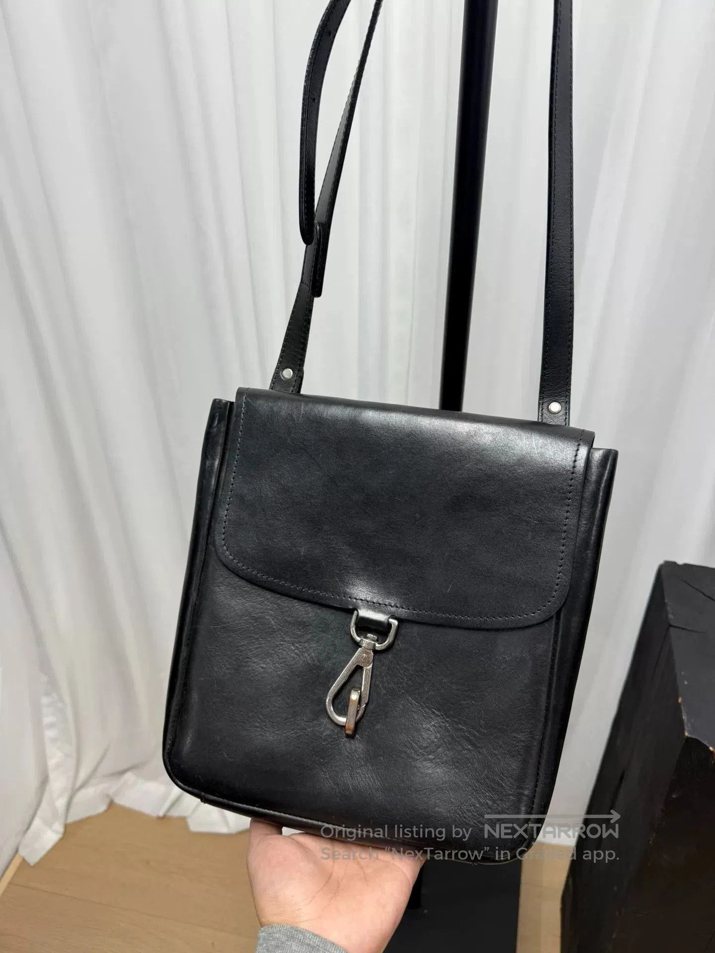 Maison Margiela maison margiela thick leather crossbody bag. Size ONE SIZE - 1 Thumbnail