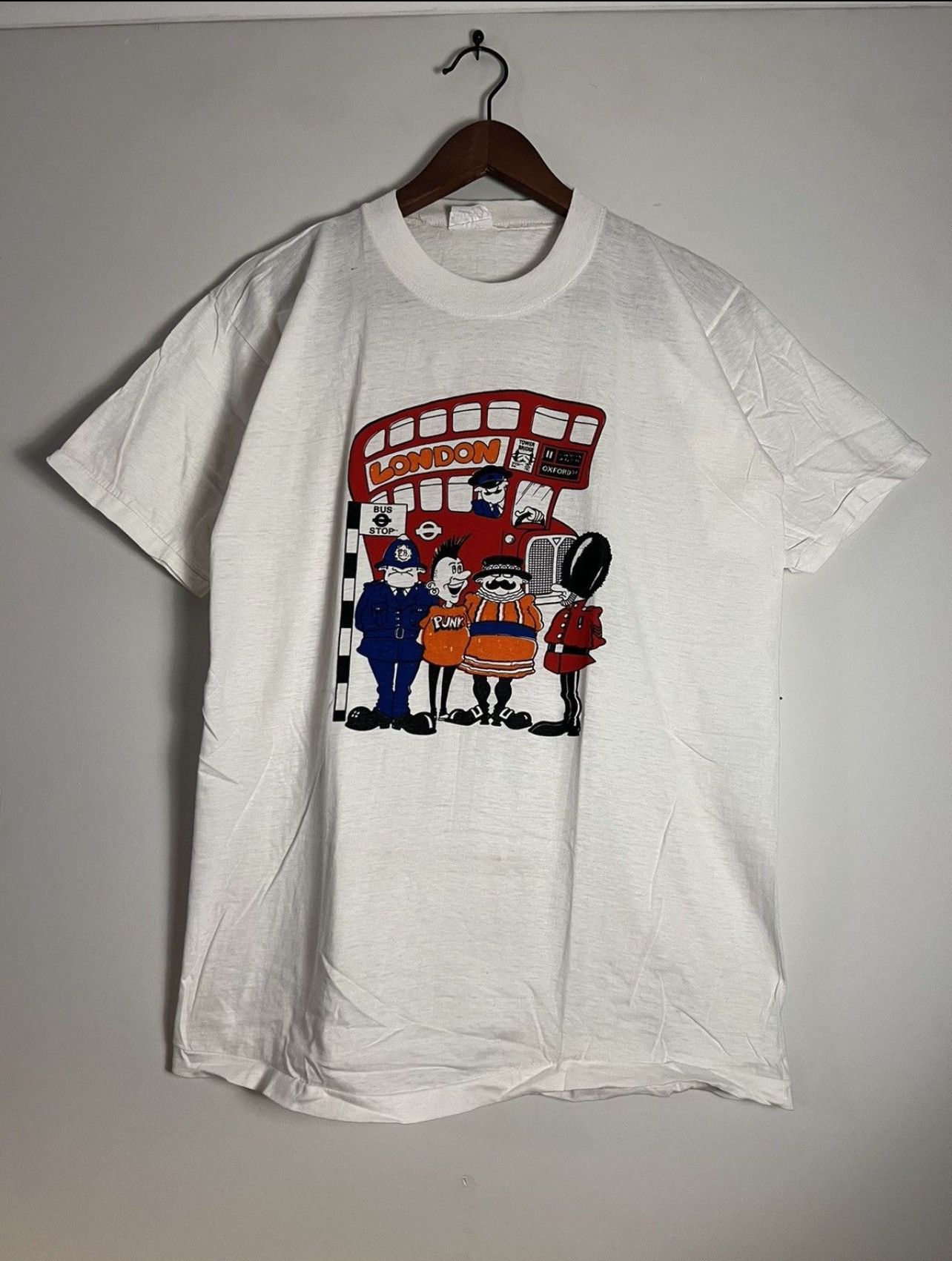 Band Tees × Levi's Vintage Clothing × Vintage 70s/80s Punk 🇬🇧London🇬🇧 Memorabelia tee Size US M / EU 48-50 / 2 - 1 Thumbnail