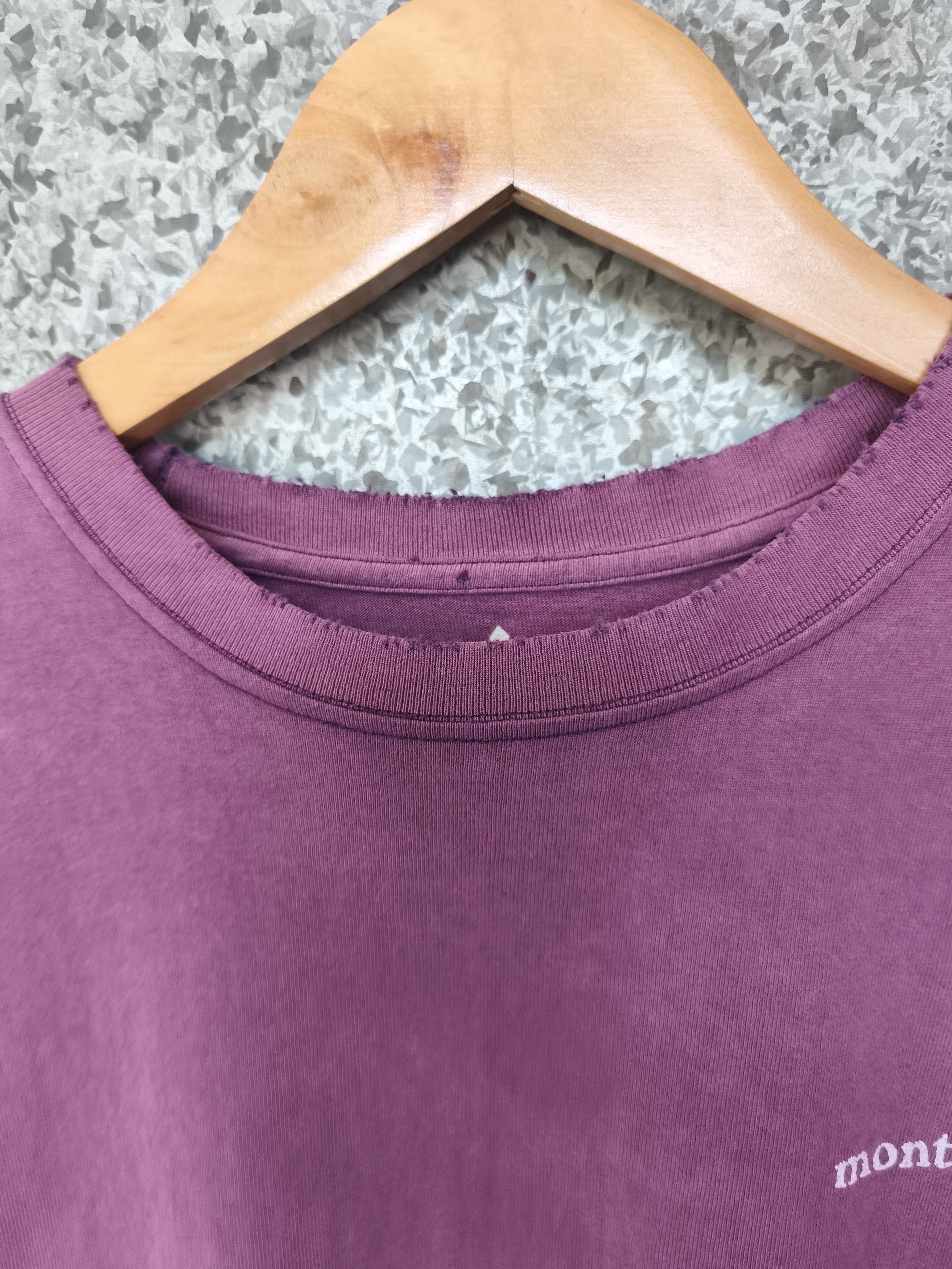 Montbell Trashed 🔥🔥🔥Sun faded Montbell distressed t shirt vintage Size US M / EU 48-50 / 2 - 5 Thumbnail