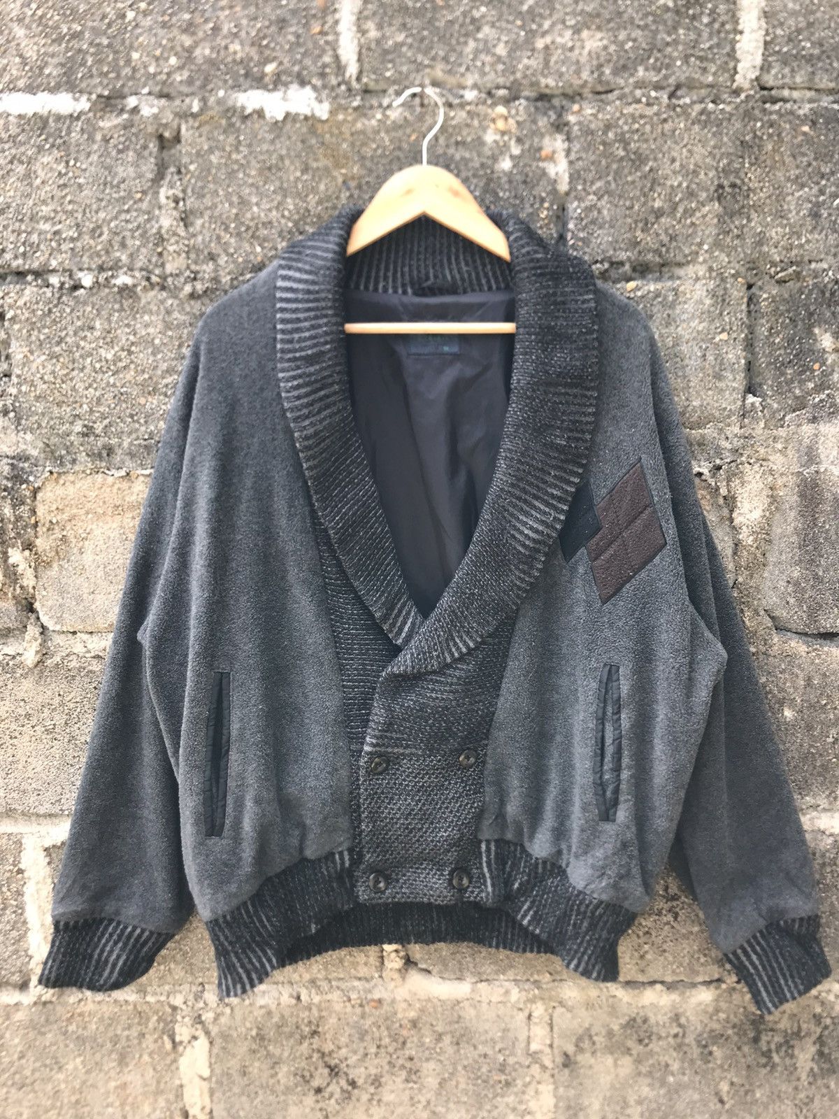 Homespun Knitwear Vintage 90s Bi Colman Kurt Cobain Cardigan Knitwear- M Size US M / EU 48-50 / 2 - 1 Thumbnail
