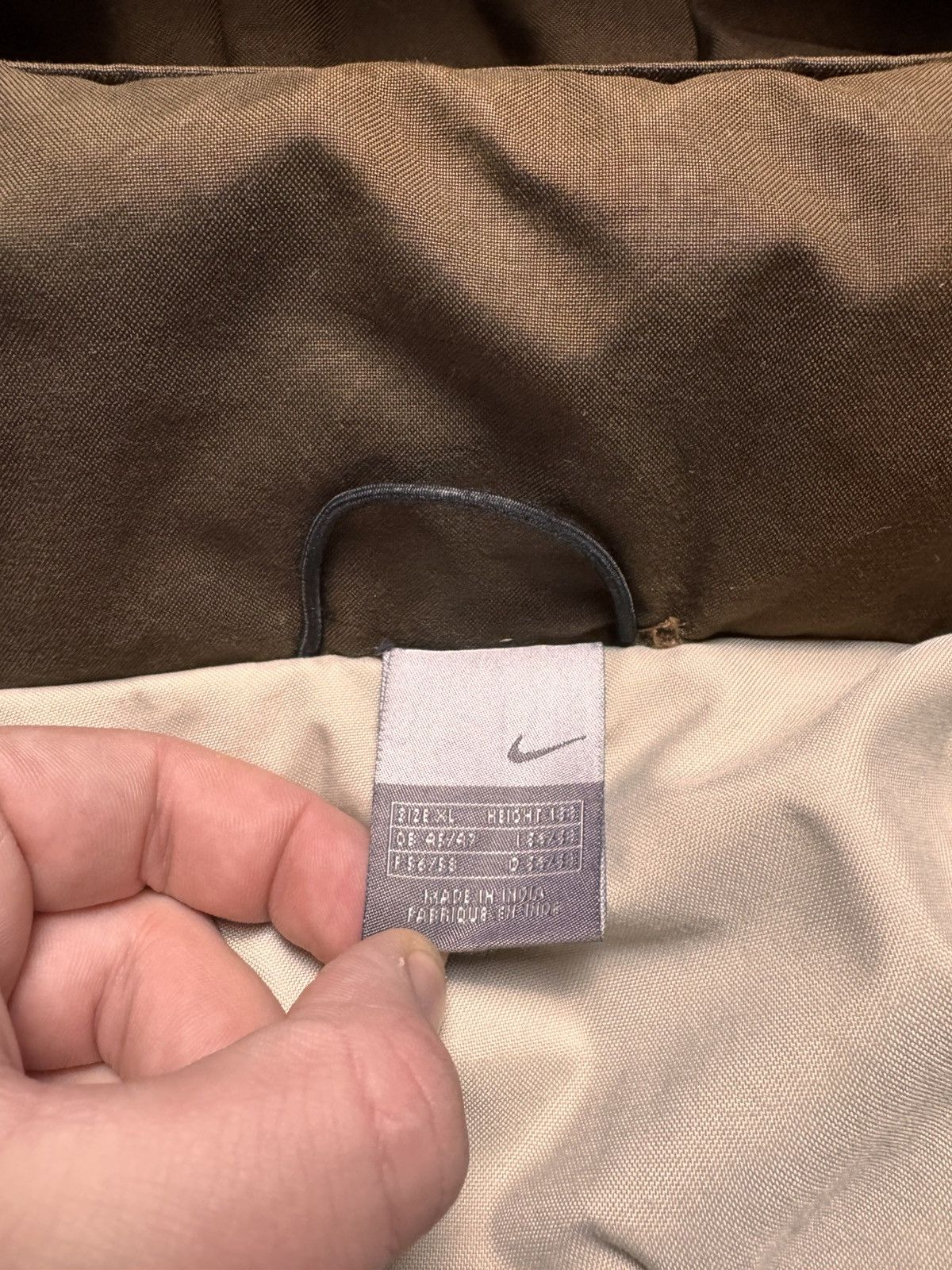 Nike × Nike ACG NIKE PUFFER DOWN BASIC LOGO OVERSIZE NYLON JACKET Size US XL / EU 56 / 4 - 7 Thumbnail