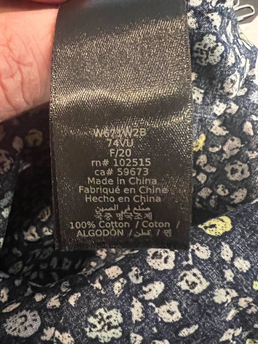 John Varvatos John Varvatos USA Floral Button Up Shirt NWT Size L Cotton Size US L / EU 52-54 / 3 - 6 Thumbnail