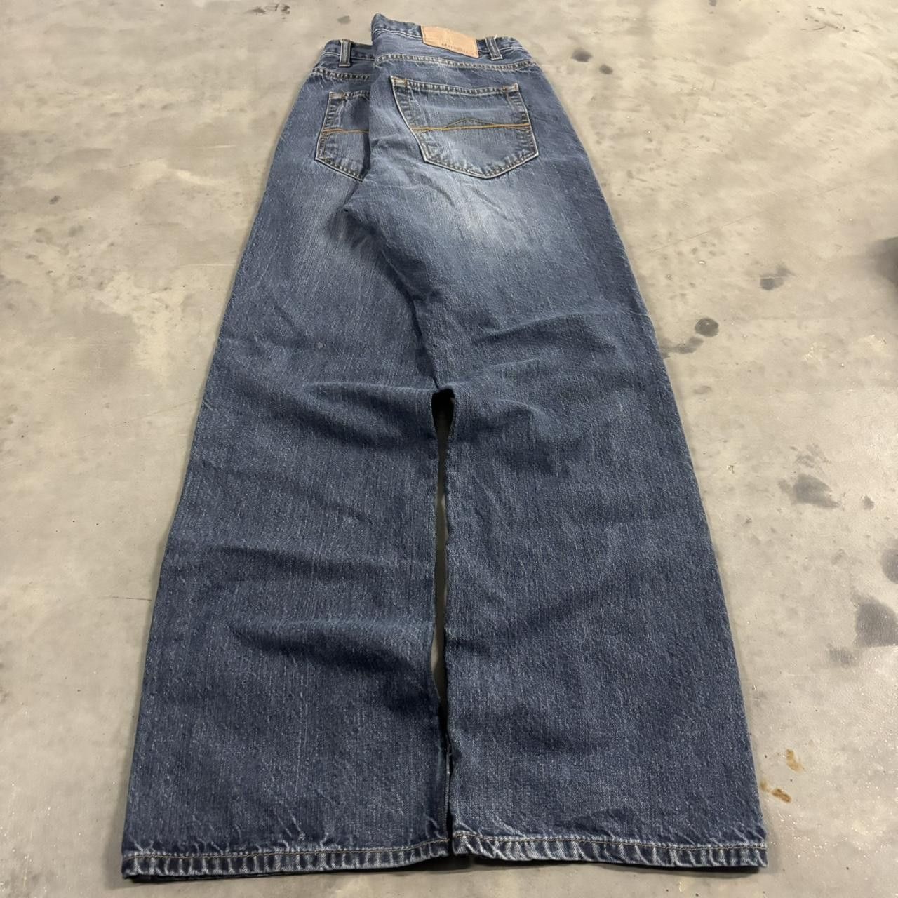 Aeropostale Crazy Vintage Y2K/2000s Grunge Aeropostale Bootcut Denim Jeans! 32x32 Size US 32 / EU 48 - 4 Thumbnail
