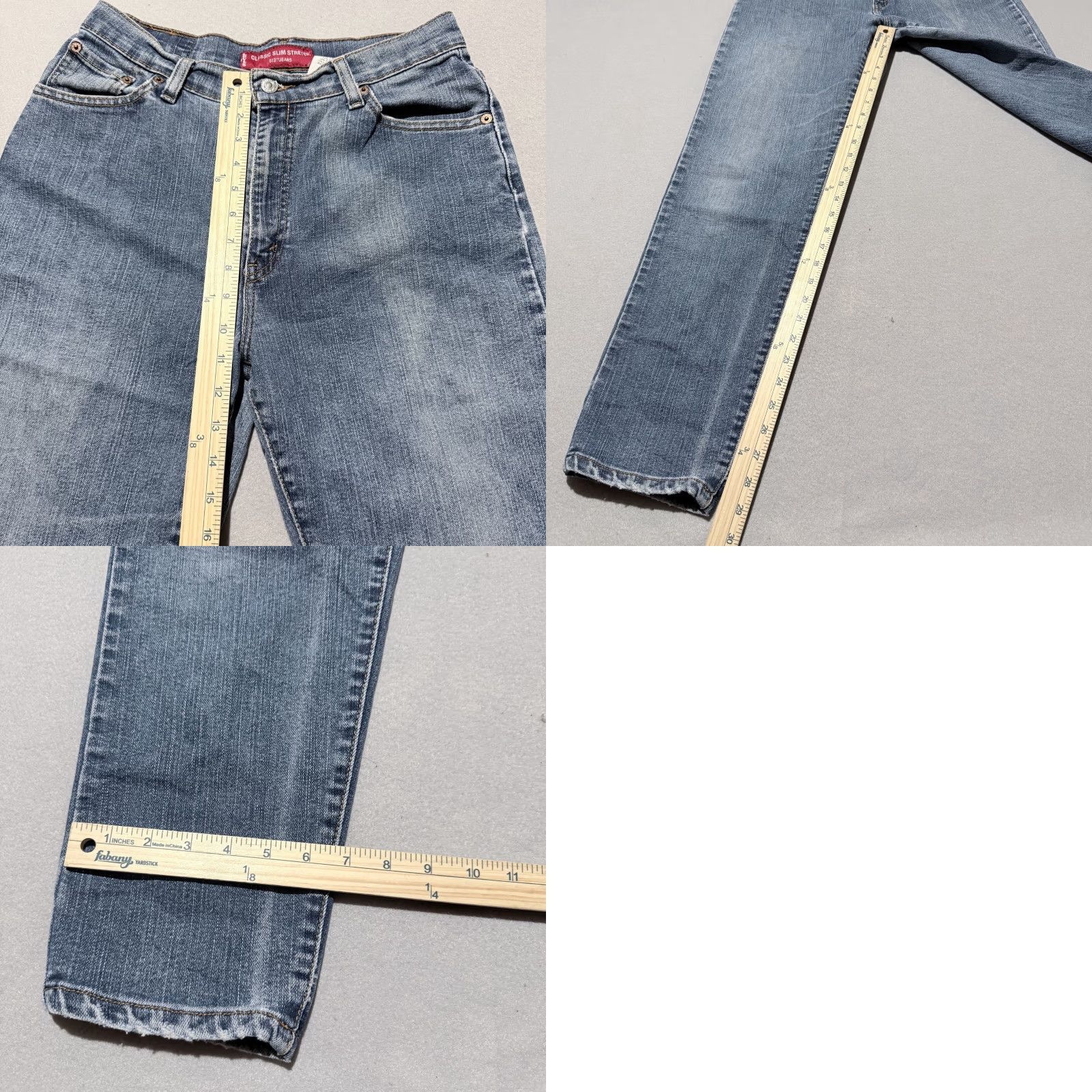 Levi's Levi’s Jeans Women Blue 5-Pocket High Rise Slim Stretch - 12M Regular XS? Size 34" / US 12 / IT 48 - 9 Thumbnail