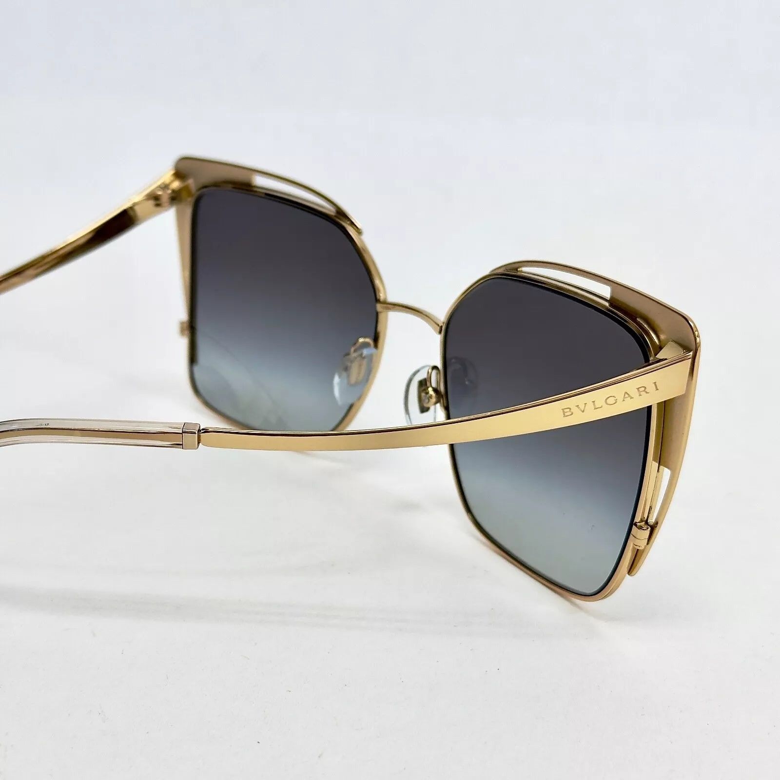 Bvlgari BVLGARI Serpenti BV6179 Gold Gray Snake Sunglasses 6179 Size ONE SIZE - 3 Thumbnail