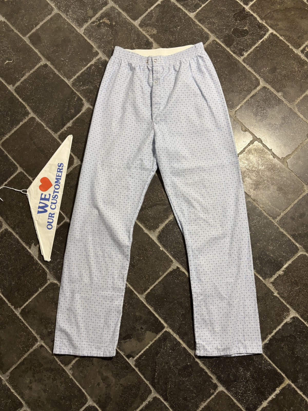 Vintage Vintage PJs 90s Cotton Matching Two Piece Set Sleep Shirt 90 Size US 28 / EU 44 - 11 Thumbnail