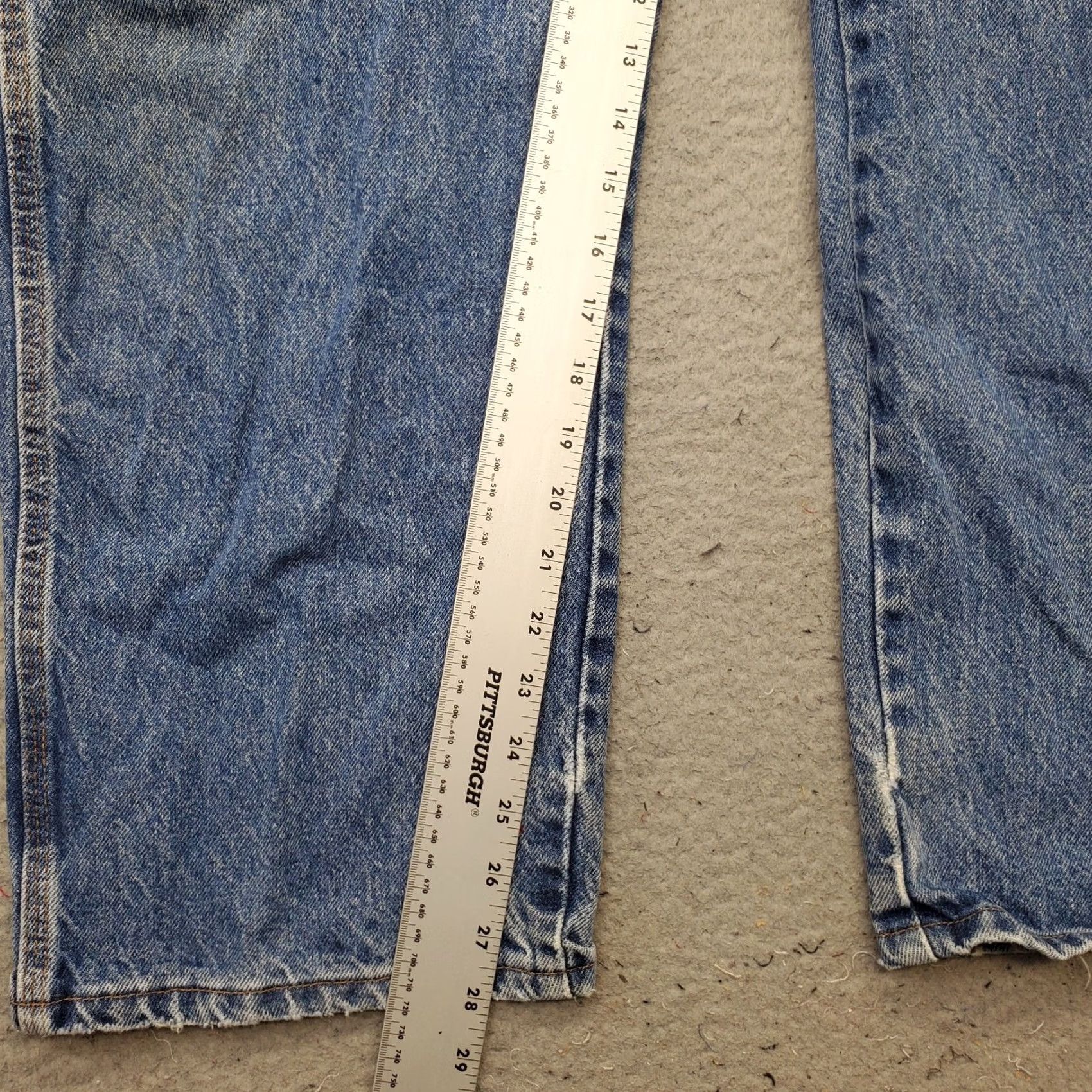 Wrangler Wrangler Mens Jeans 40x30 Blue Denim Riggs Workwear High Rise FR3W020 Size US 40 / EU 56 - 6 Thumbnail
