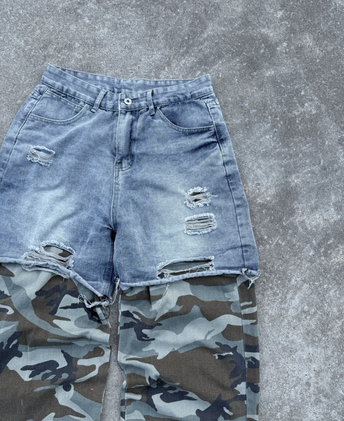 Vintage Vintage Y2K avantgarde streetwear oversized wide track jeans Size US 32 / EU 48 - 5 Thumbnail