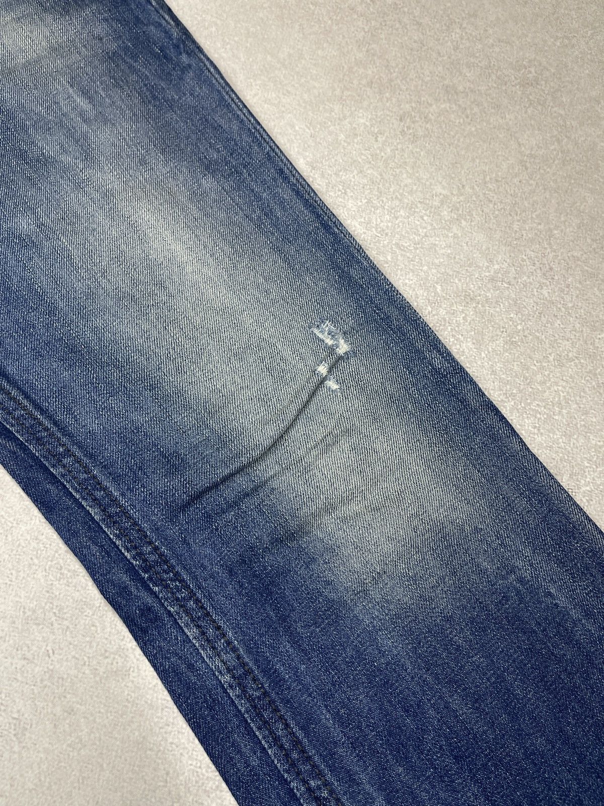 Diesel Mens Diesel Thavar Denim Jeans Blue Y2K Size US 32 / EU 48 - 10 Thumbnail