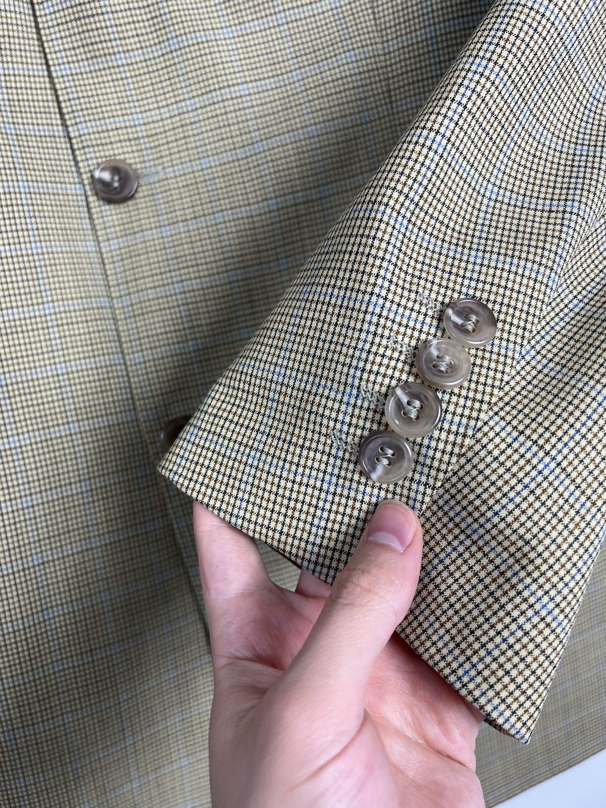 Burberry Blazer Burberry London Virgin Wool Size US L / EU 52-54 / 3 - 6 Thumbnail