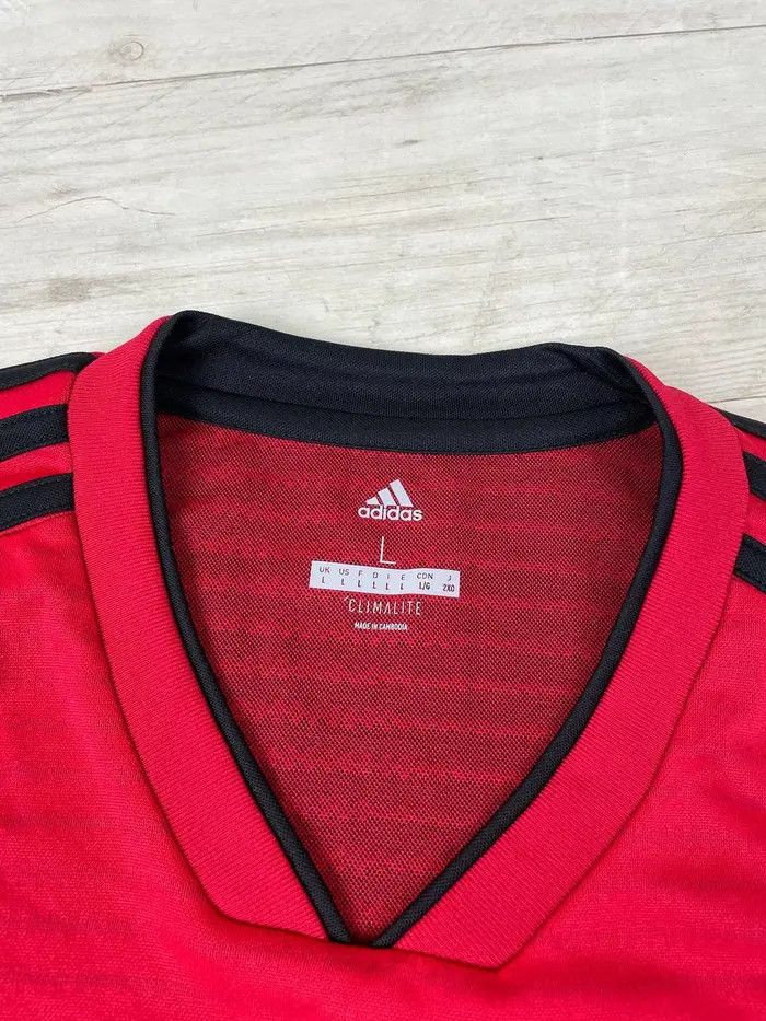 Adidas Adidas Manchester United 2018 2019 Home Soccer Shirt Jersey Size US L / EU 52-54 / 3 - 8 Thumbnail