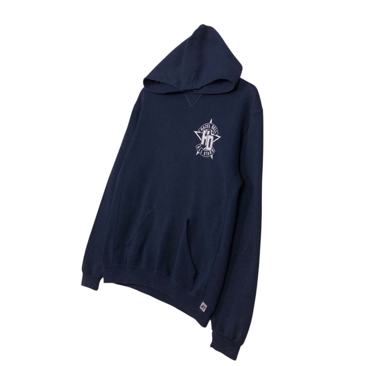 Russell Athletic × Vintage 📌Vintage Hoodie Pull Over Russell Athletic Big Logo Design Size US XL / EU 56 / 4 - 3 Thumbnail