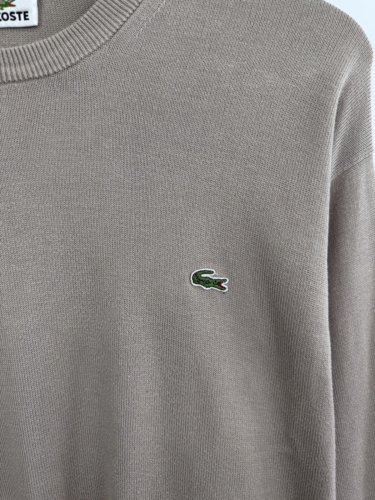 Lacoste 🇫🇷 Vintage 90s Lacoste Sweater made in France Rare Retro Hype Size US L / EU 52-54 / 3 - 4 Thumbnail