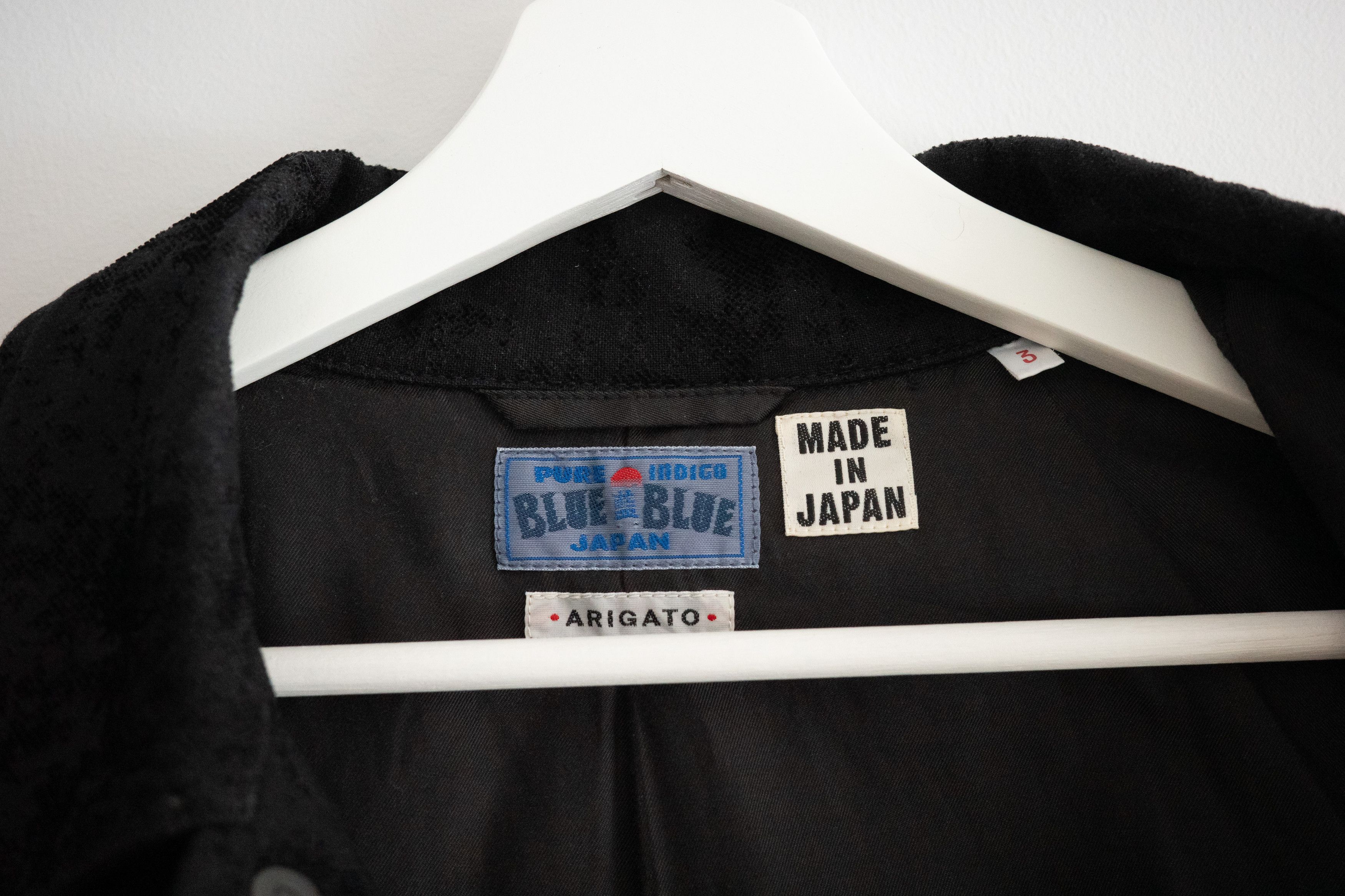 Blue Blue Japan BLUE BLUE JAPAN Black Donten Jacket Size US L / EU 52-54 / 3 - 4 Thumbnail