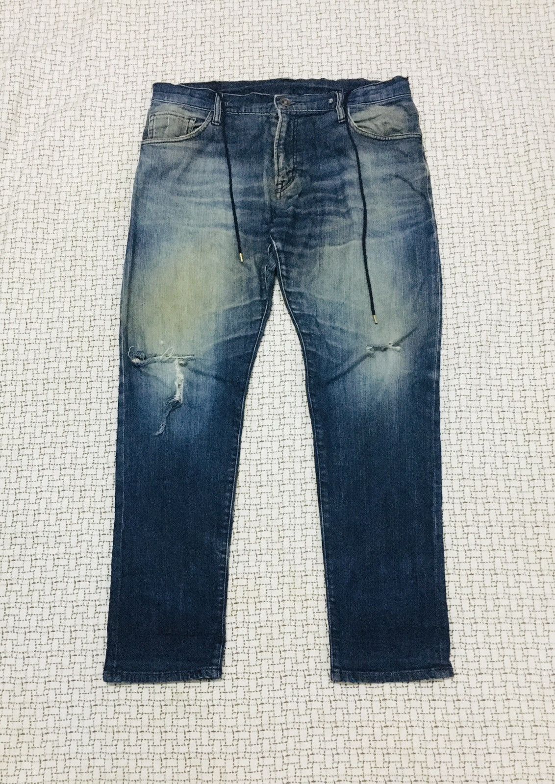 Other HK Works London Distressed Jeans (17) Size US 36 / EU 52 - 1 Thumbnail