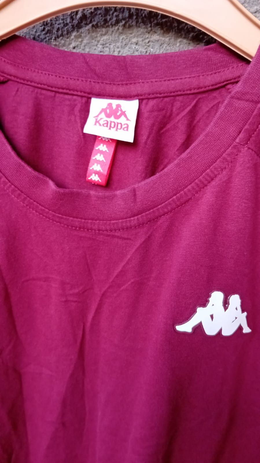 Kappa Kappa Shoulder Tape Logo T-shirt sz XL/L? Size US XL / EU 56 / 4 - 3 Thumbnail