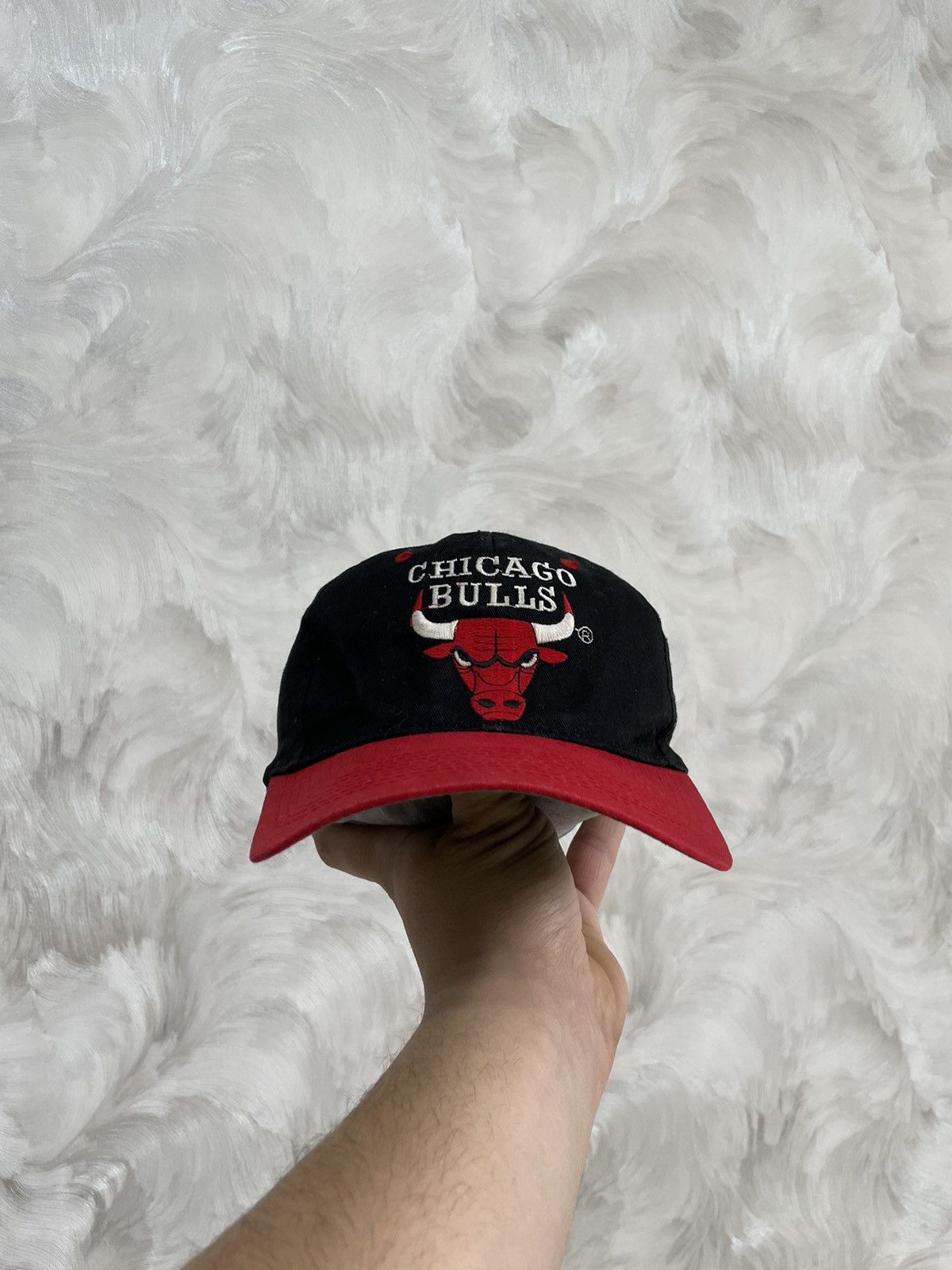 Japanese Brand × NBA × Vintage Vintage NBA Me's Cap Hat Chicago Bulls 90s USA Size ONE SIZE - 10 Thumbnail