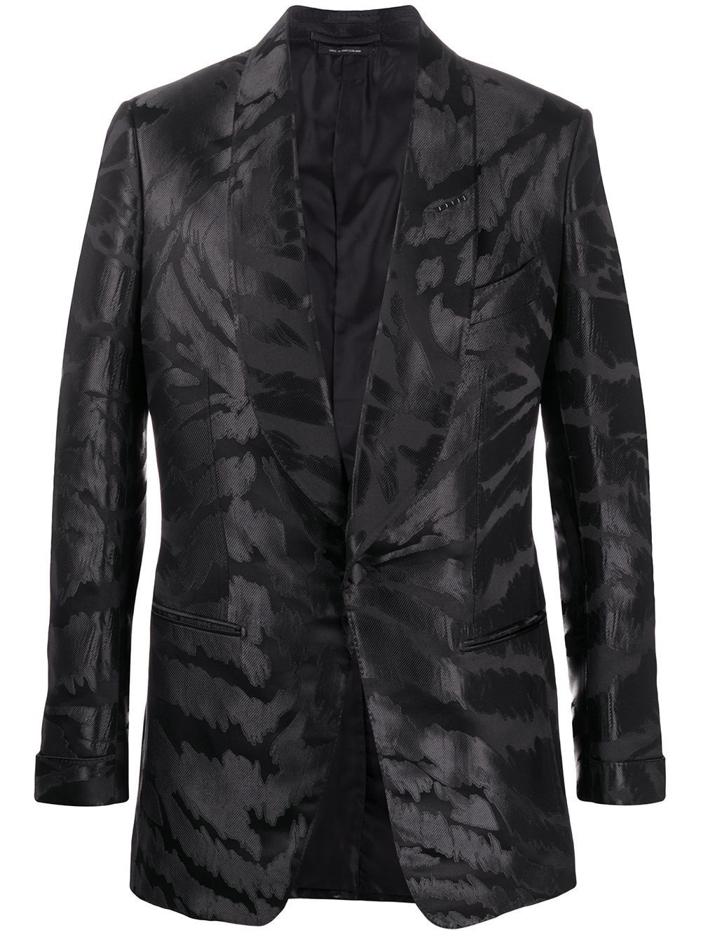 Tom Ford o1loc1c0724 11MY40 Blazer in Black Size US M / EU 48-50 / 2 - 1 Thumbnail