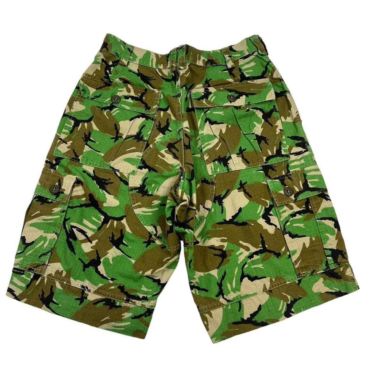 Stussy Vintage Stussy Camo Cargo Shorts - Waist: 29” Size US 29 - 2 Thumbnail