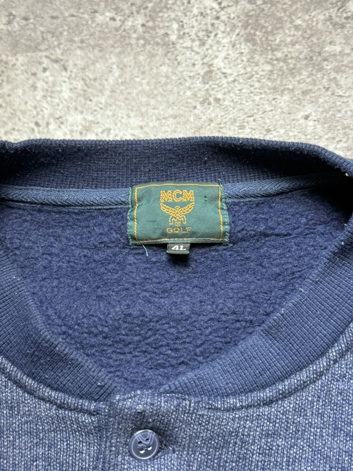 Vintage Vintage MCM Golf sweater 1/4 90s Y2K Size US L / EU 52-54 / 3 - 4 Thumbnail
