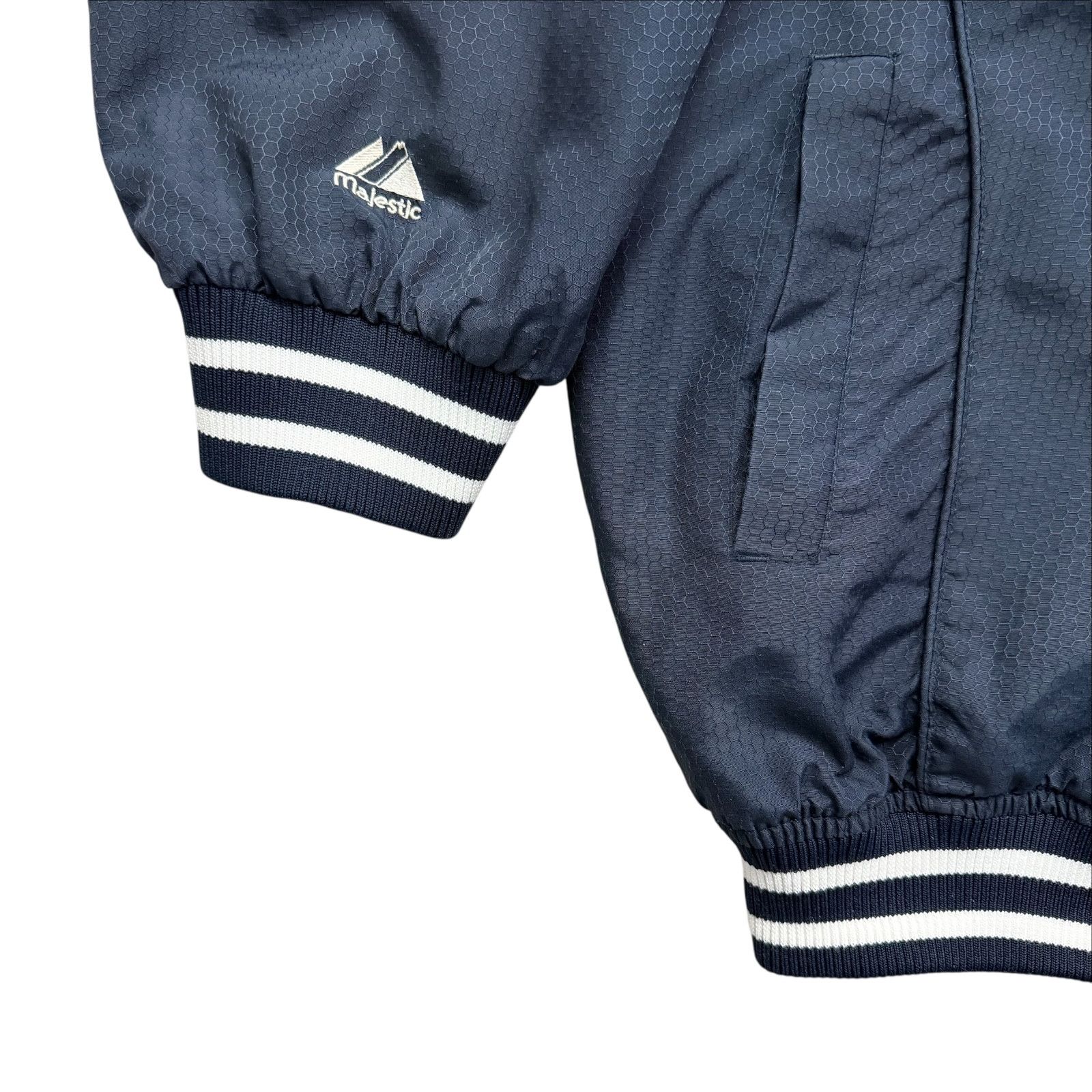 MLB VTG MLB NEW YORK YANKEES MAJESTIC AUTHENTIC DUGOUT JACKET Size US XXL / EU 58 / 5 - 4 Thumbnail