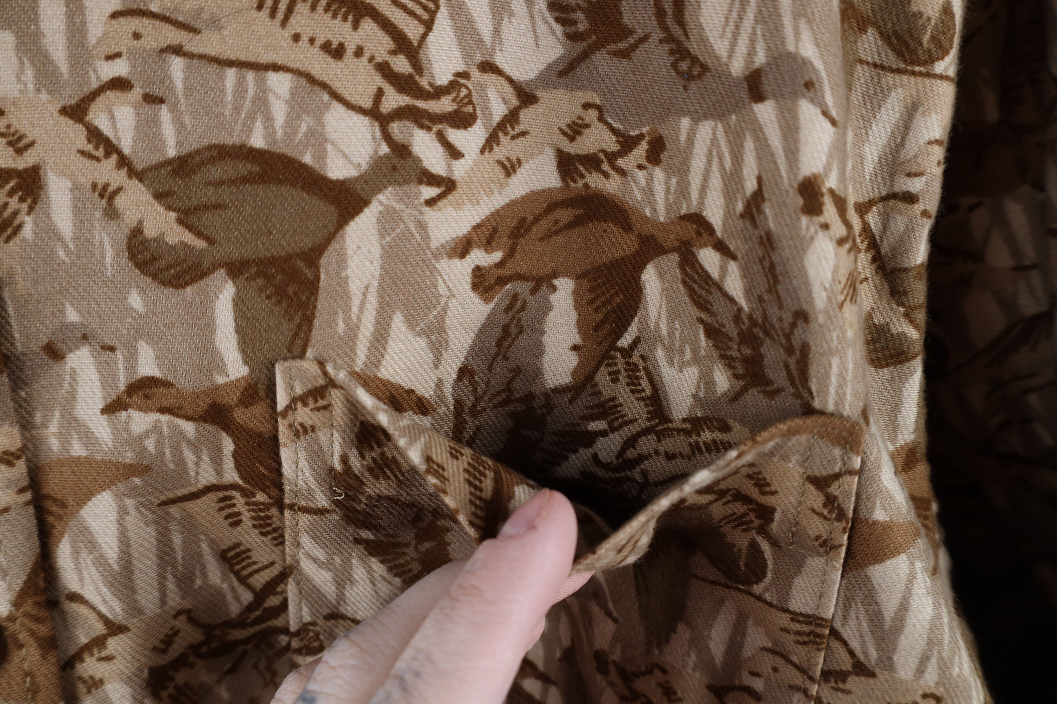 Lands' End × Vintage Lands End x Blake Shelton Camouflage Over Print Button Shirt Size US L / EU 52-54 / 3 - 4 Thumbnail