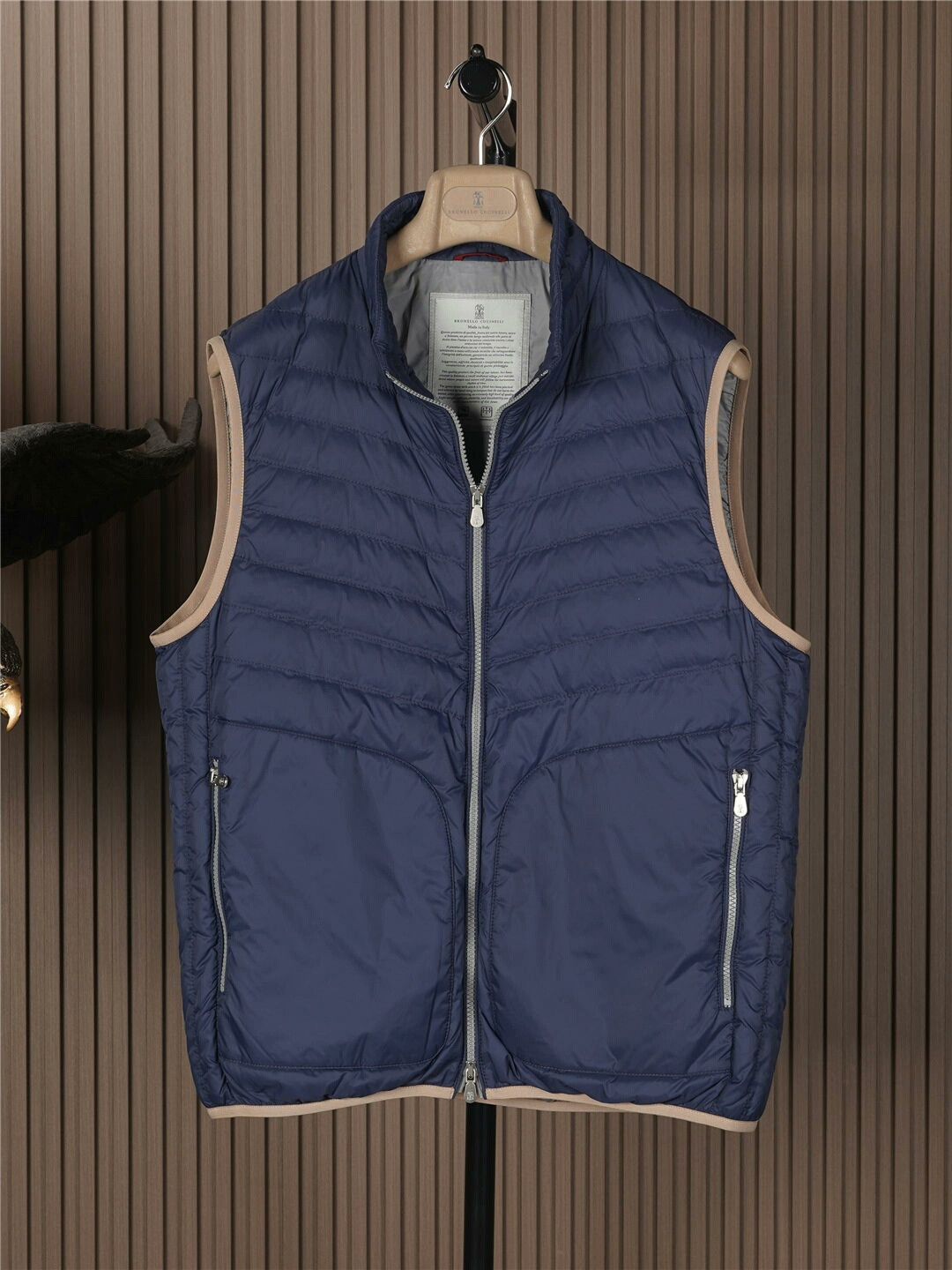 Brunello Cucinelli Brunello Cucinelli Men's Down Vest Size US XL / EU 56 / 4 - 1 Thumbnail