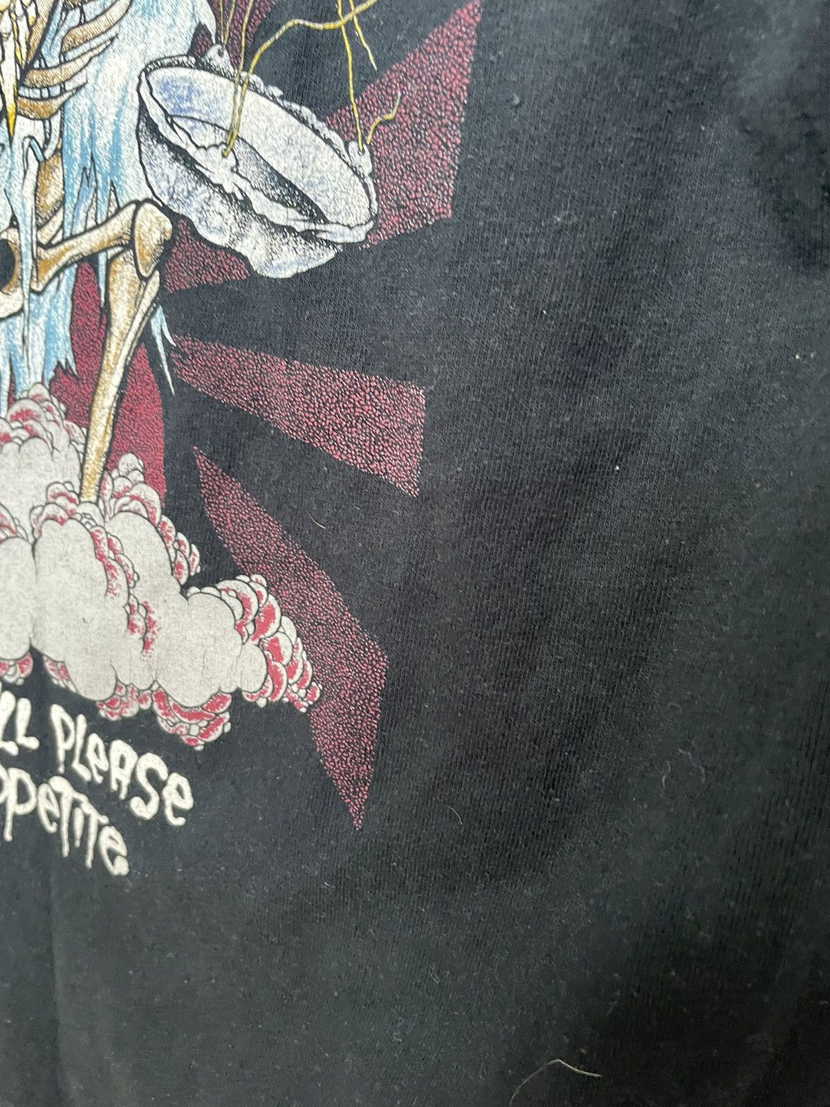 Band Tees Vintage Metallica Justice Tour Tee Band 90s Rock Black Size US S / EU 44-46 / 1 - 14 Thumbnail