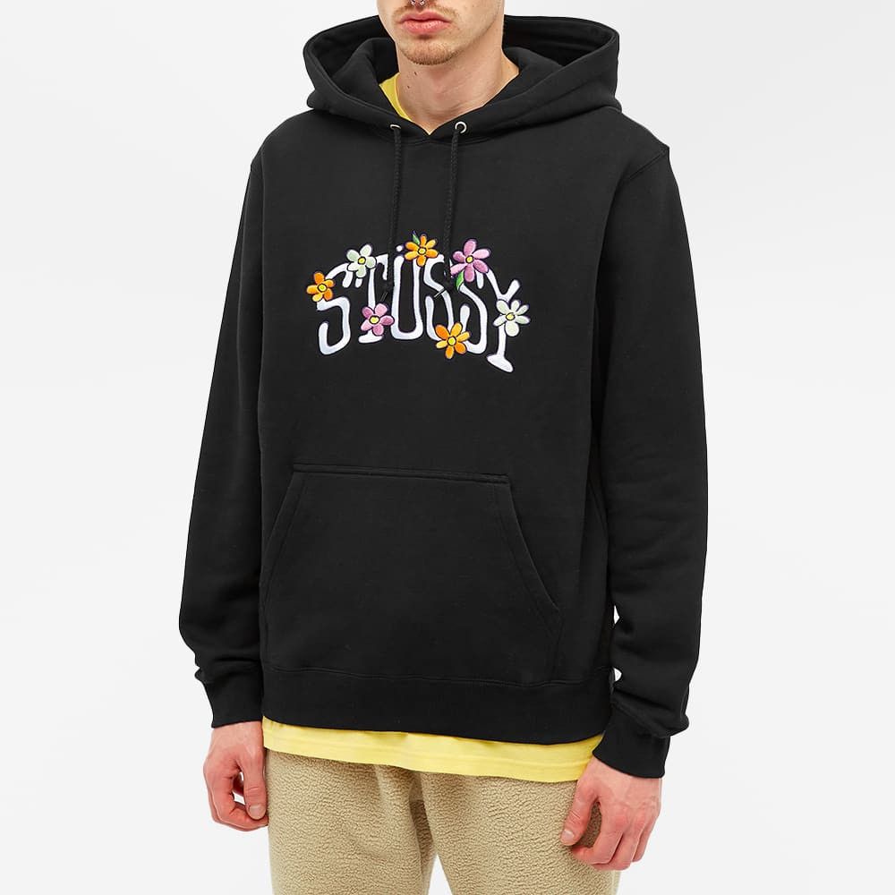 Stussy HYPE Stussy Collegiate Floral Hoodie Large Size US L / EU 52-54 / 3 - 5 Thumbnail