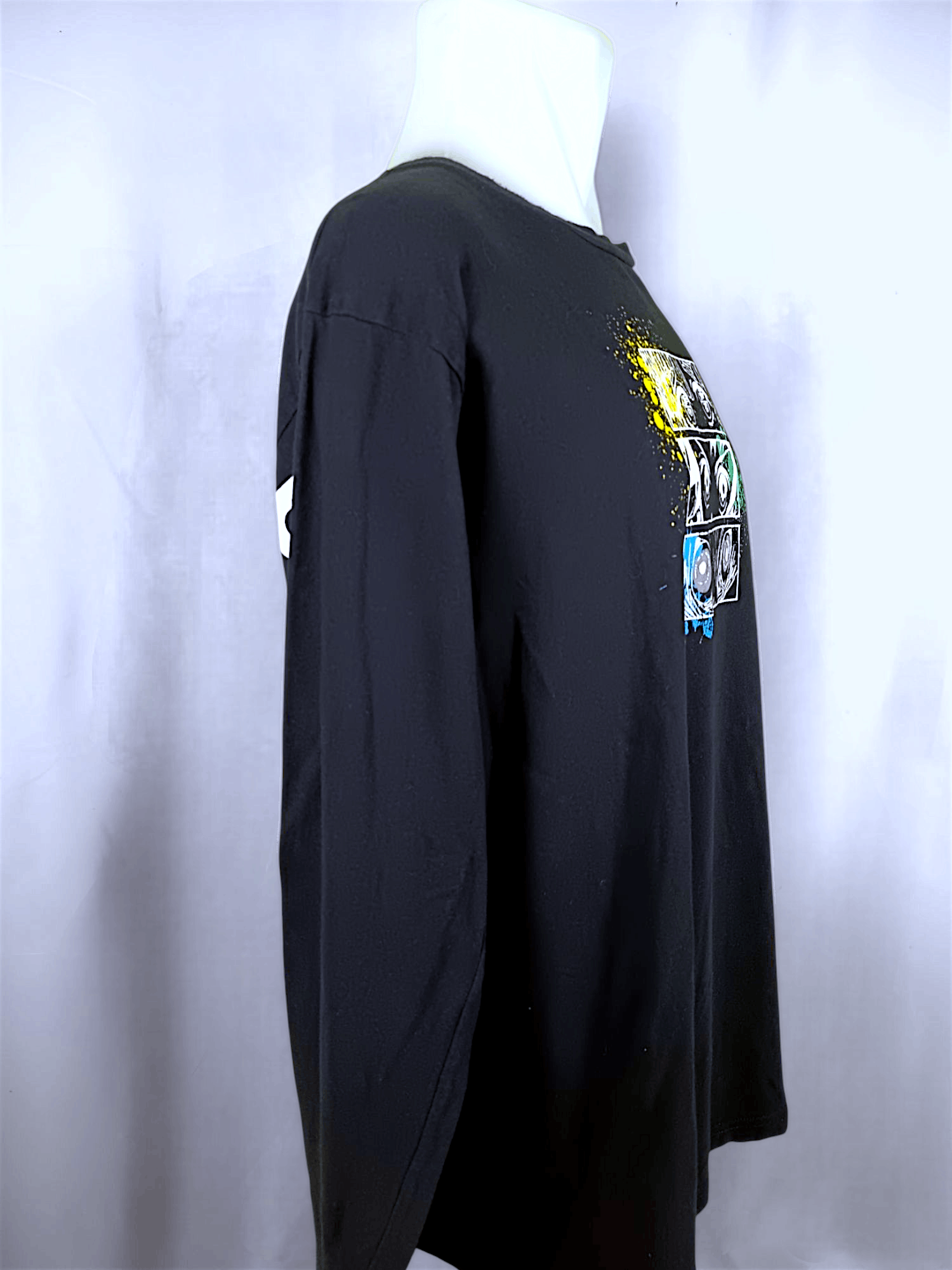 Anime × Cartoon Network × Japanese Brand "DEMON SLAYER" KIMETSU NO YAIBA LONG SLEEVE TSHIRT Size US XL / EU 56 / 4 - 3 Thumbnail