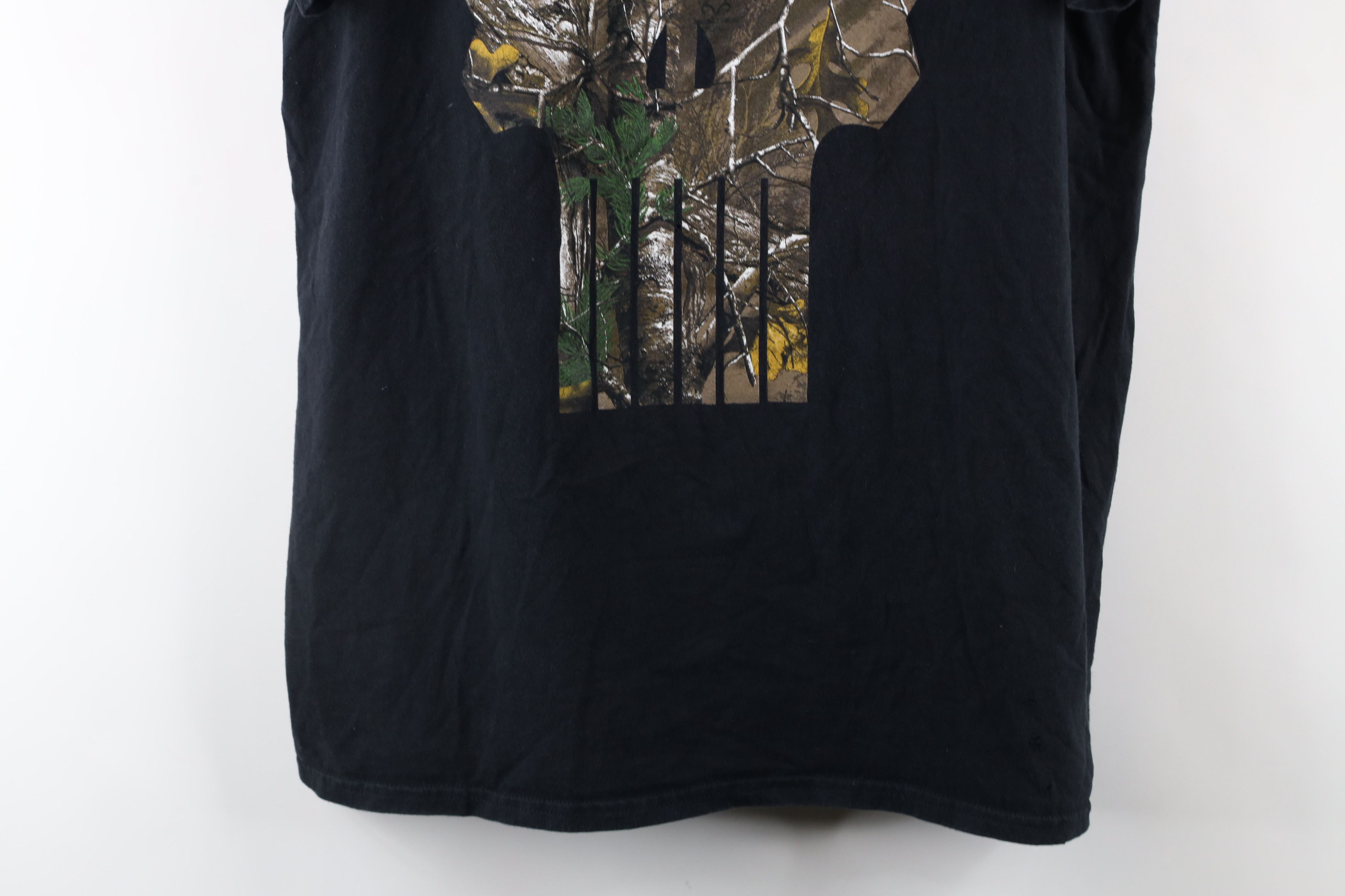 Vintage Retro Marvel Comics Camouflage The Punisher Skull T-Shirt Size US L / EU 52-54 / 3 - 3 Thumbnail