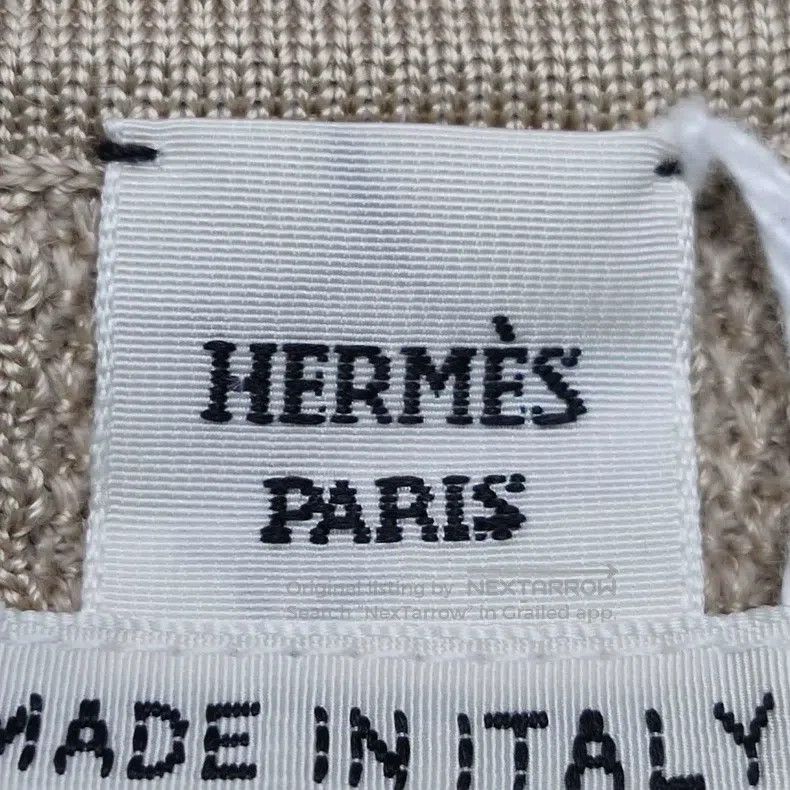 Hermes Hermes Cashmere blend solid color turn-down collar knitwea Size S / US 4 / IT 40 - 5 Thumbnail