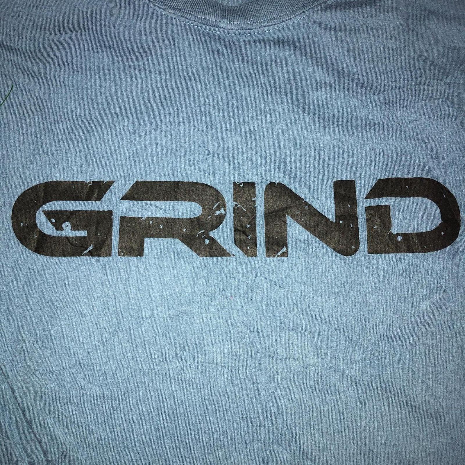 Gildan Men’s Blue ‘Grind’ Graphic Number Tee Size US L / EU 52-54 / 3 - 3 Thumbnail