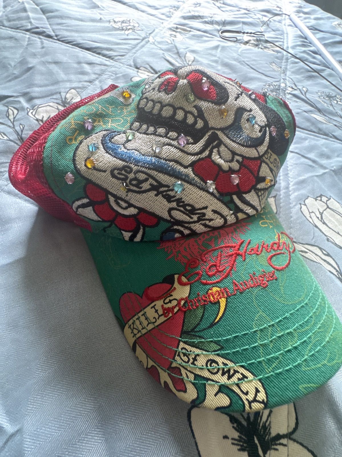 Ed Hardy ED HARDY by christian HAT (rare) Size ONE SIZE - 6 Thumbnail