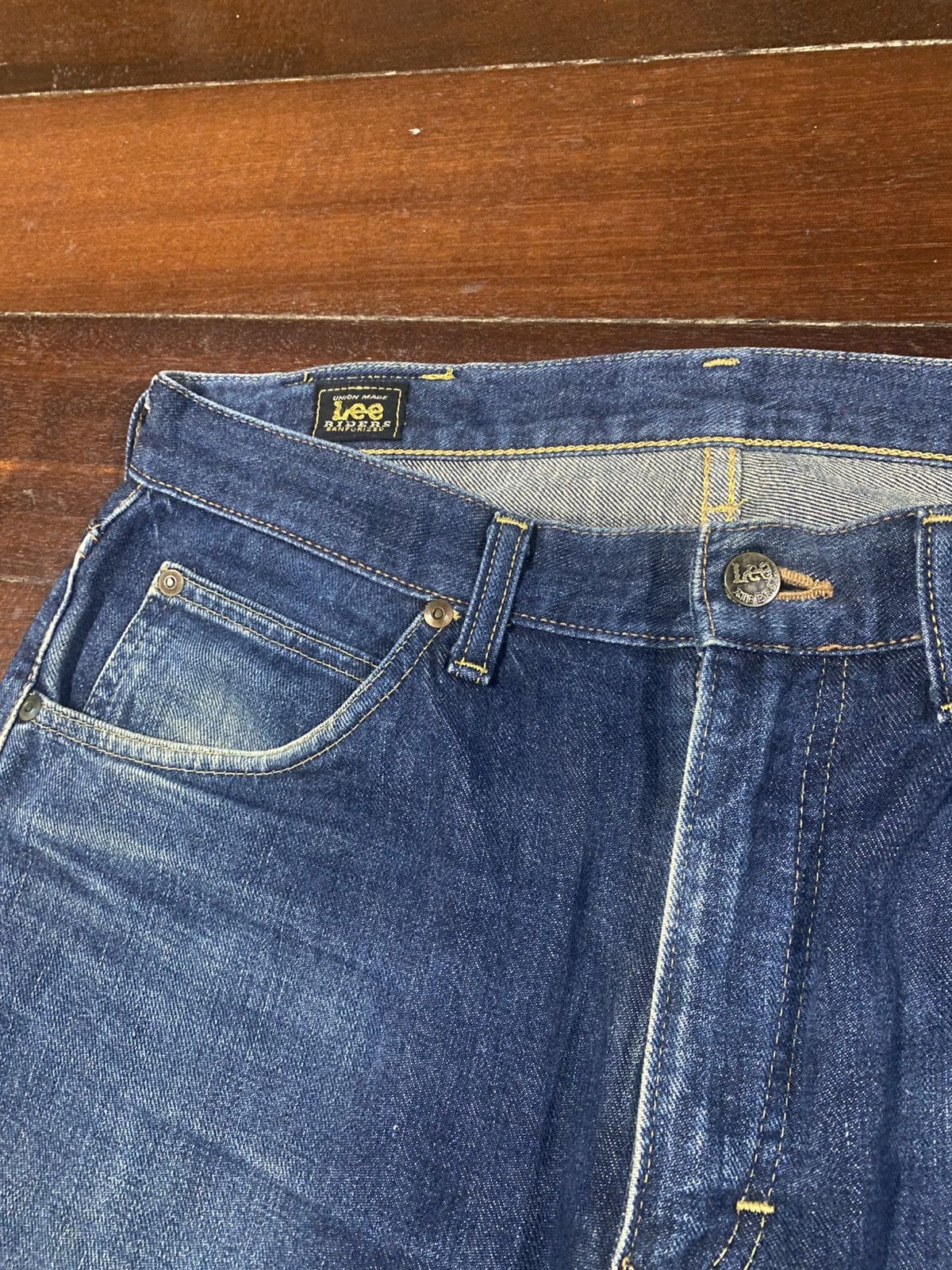 Hysteric Glamour Vintage Lee Rider Distressed Flared Jeans distressed rework Size US 35 - 7 Thumbnail