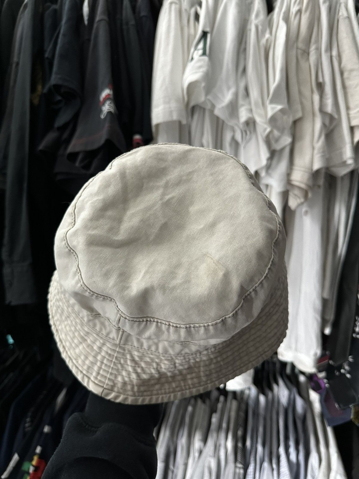Levi's × Levi's Vintage Clothing × Vintage 🚨Vintage Levis MADE IN USA RARE 90s Bucket Hat Denim Size ONE SIZE - 7 Thumbnail