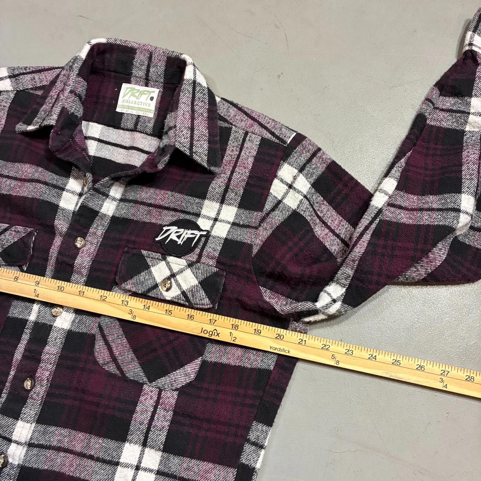 Other Drift Collective Upcycled 'No Surf on Mars" Vintage Flannel Size US M / EU 48-50 / 2 - 6 Thumbnail