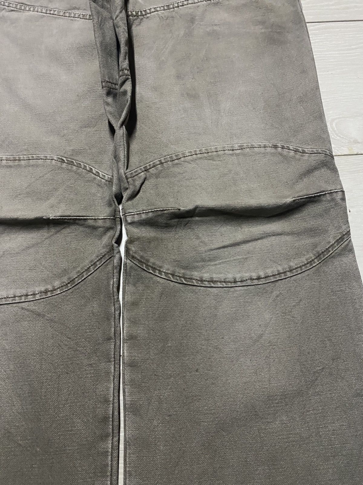 Japanese Brand Vintage Kiss Mark Japan Double Knee Loose Baggy Jeans Size US 30 / EU 46 - 8 Thumbnail