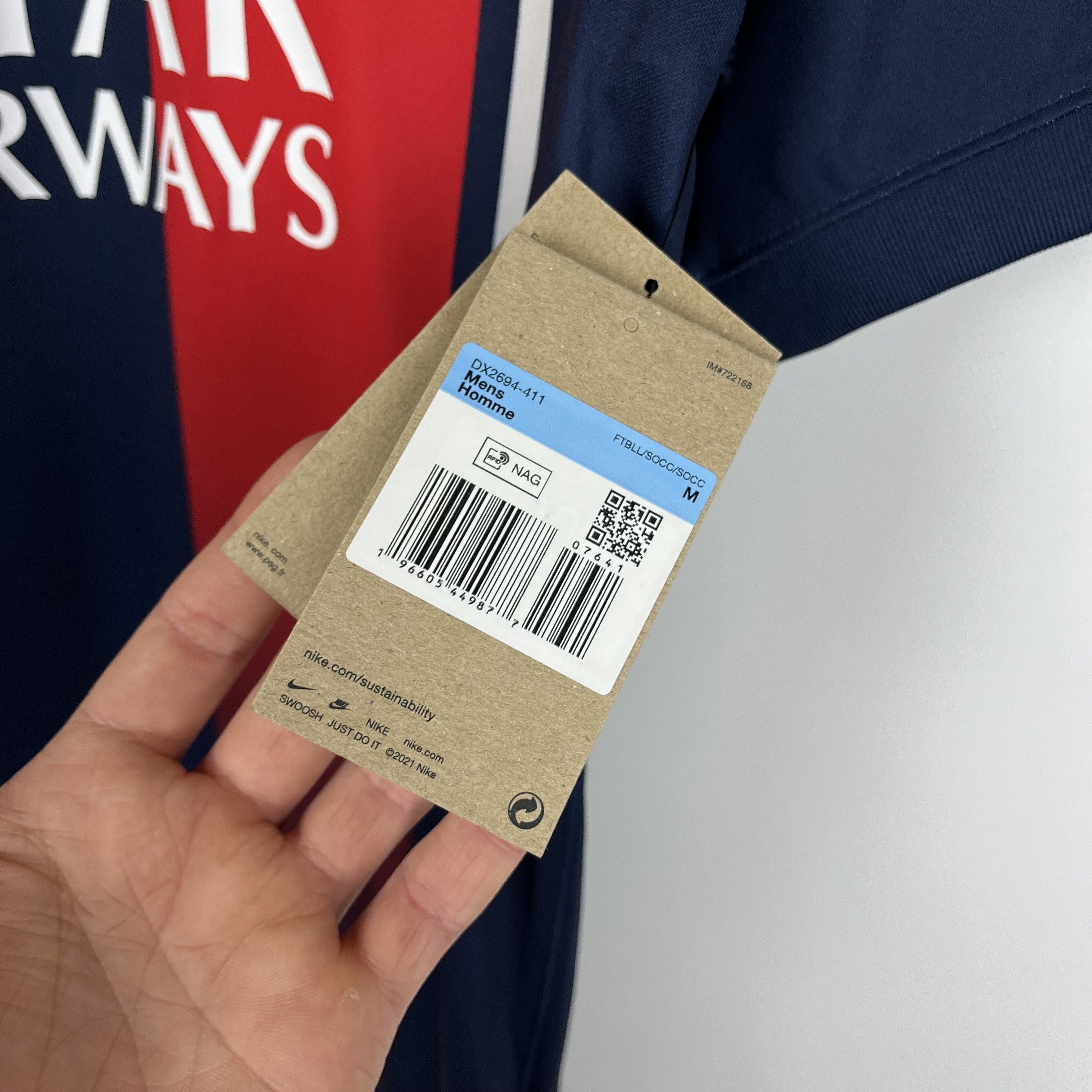 Nike Nike PSG Paris Saint Germain Home Soccer Jersey 2023/2024 Size US M / EU 48-50 / 2 - 13 Thumbnail