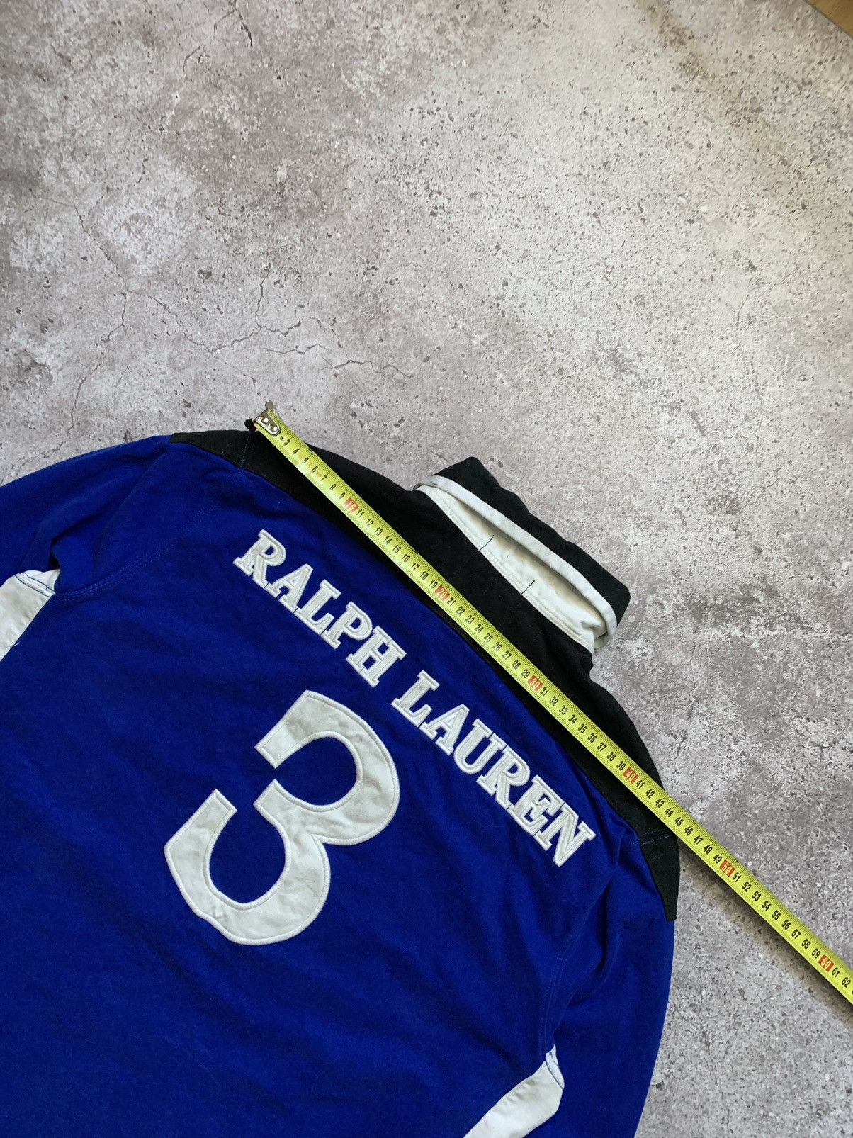 Polo Ralph Lauren × RRL Ralph Lauren × Vintage VINTAGE RALPH LAUREN #3 BIG LOGO L/S RUGBY POLO T-SHIRT Size US L / EU 52-54 / 3 - 13 Thumbnail
