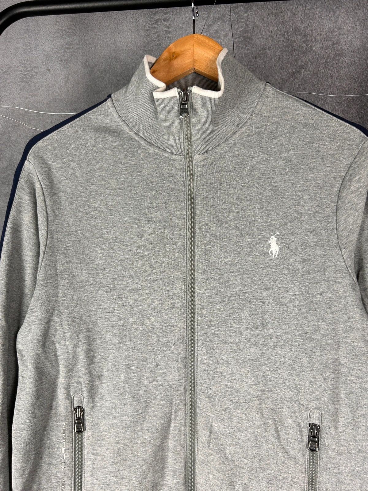 Polo Ralph Lauren Zip sweatshirt Polo Ralph Lauren gray mini logo pony Size US S / EU 44-46 / 1 - 3 Thumbnail