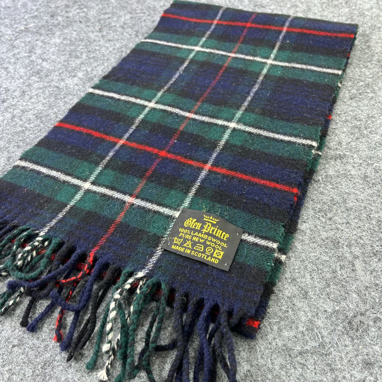 Vintage Glen Prince Scarf / Muffler / Neckwear T578 Size ONE SIZE - 5 Thumbnail