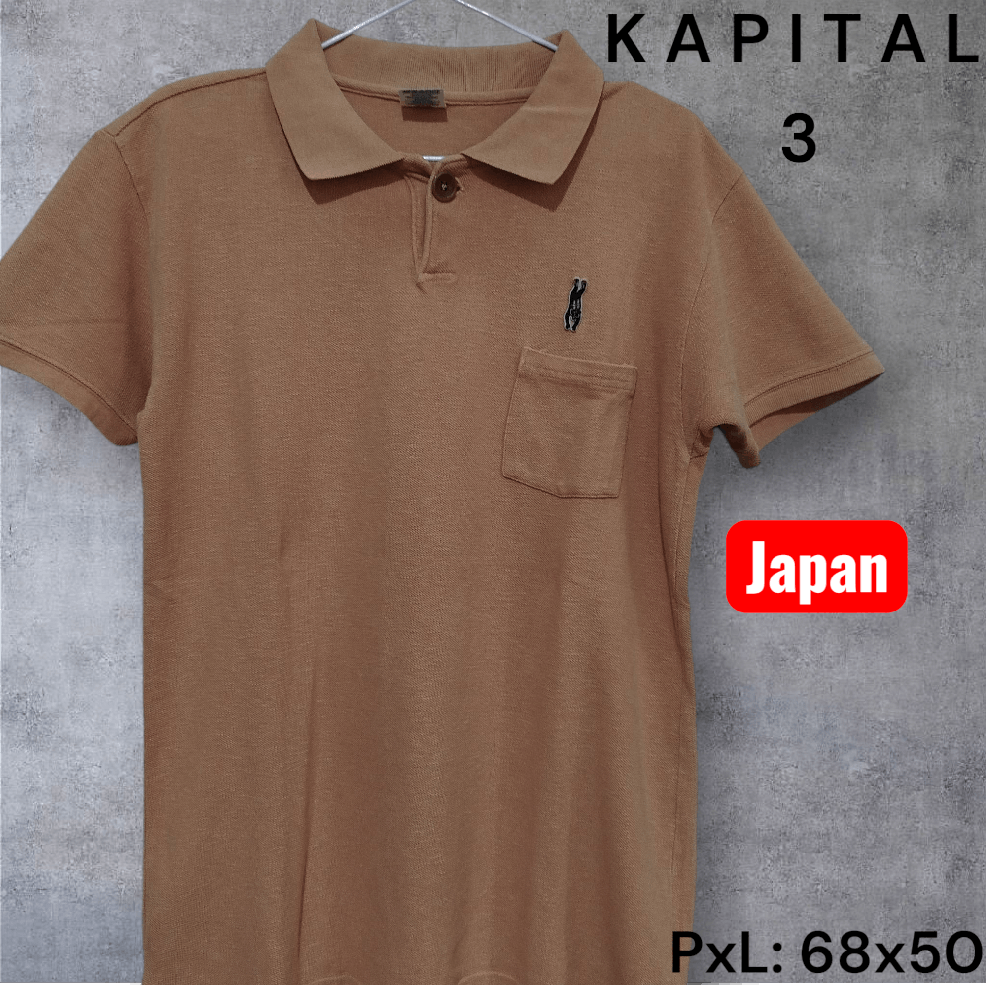 Kapital KAPITAL Polo Shirt Made in Japan Size US M / EU 48-50 / 2 - 1 Thumbnail