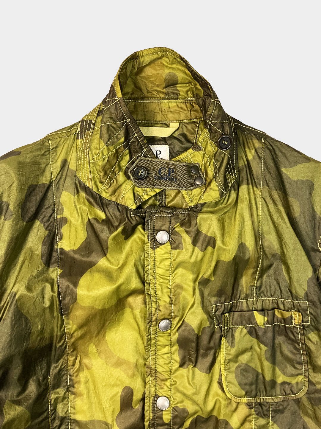 C.P. Company Rare C.P. Company Camo Nylon Polyamid Technical Field Jacket Size US S / EU 44-46 / 1 - 5 Thumbnail